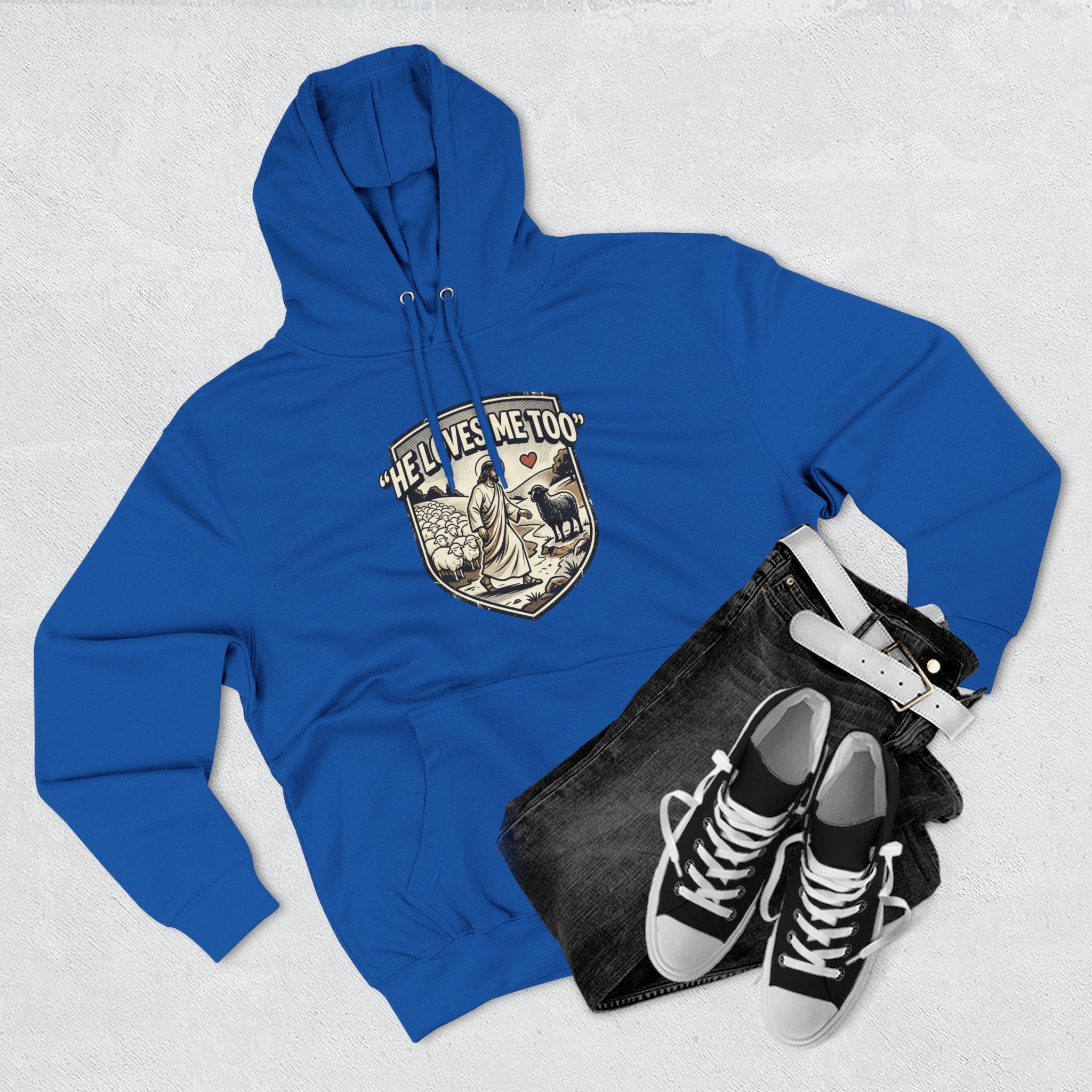 'He Loves Me Too' - Lonely Sheep Hoodie