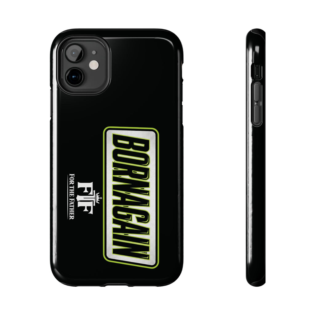 FTF - BORNAGAIN - Black Tough Phone Case