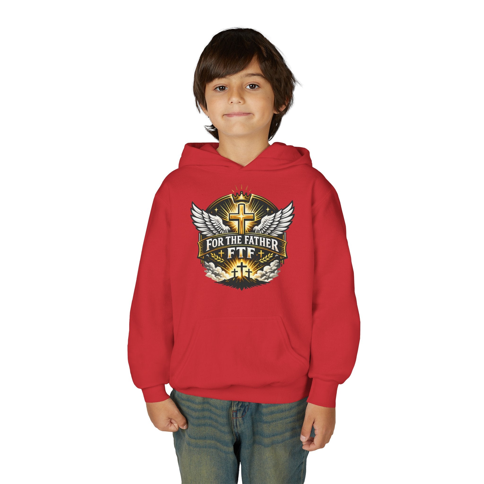FTF - "Church Is My Happy Place" HTU - Youth Hoodie