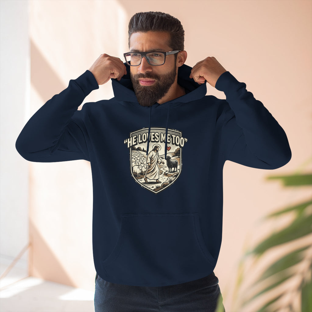 'He Loves Me Too' - Lonely Sheep Hoodie