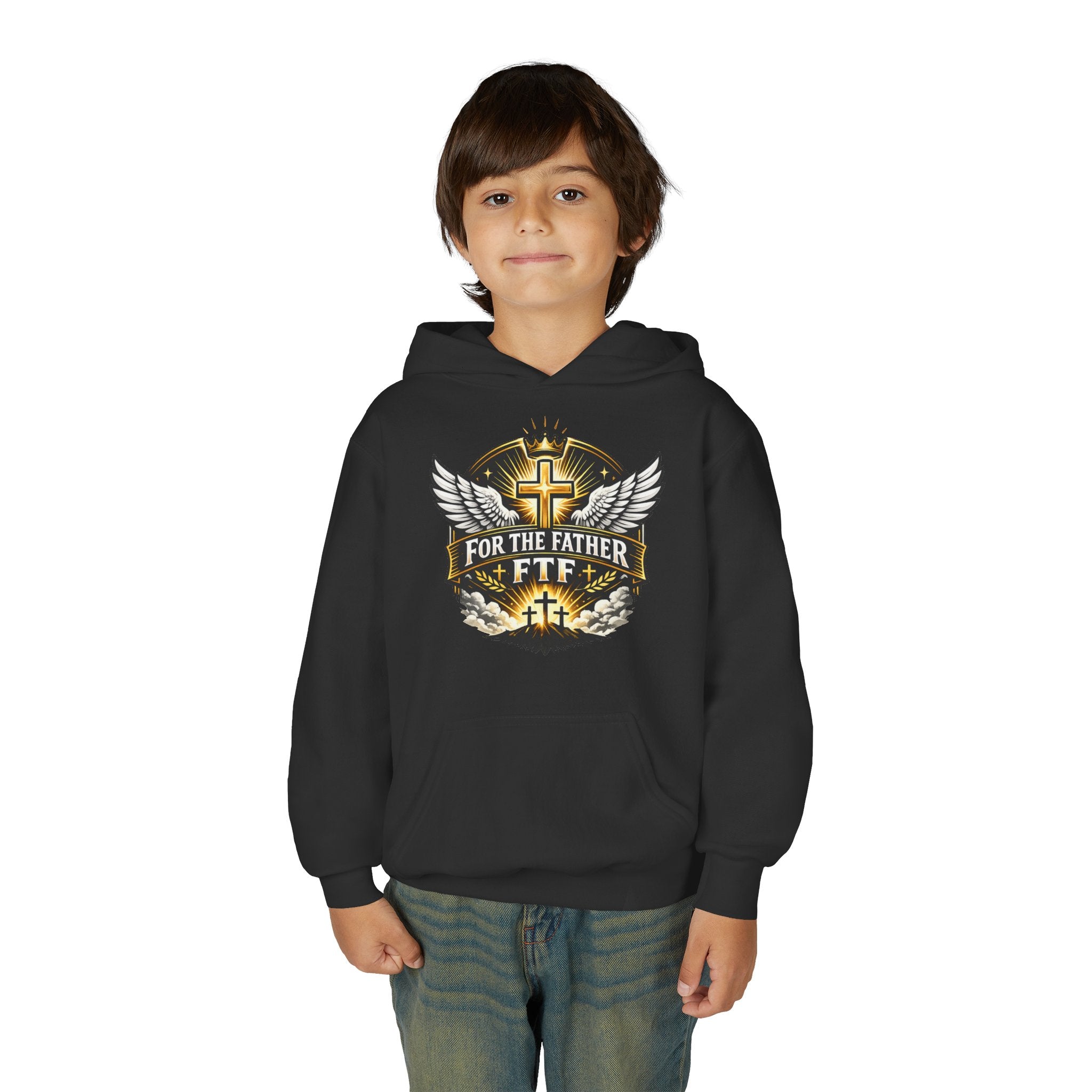 FTF - "Church Is My Happy Place" HTU - Youth Hoodie