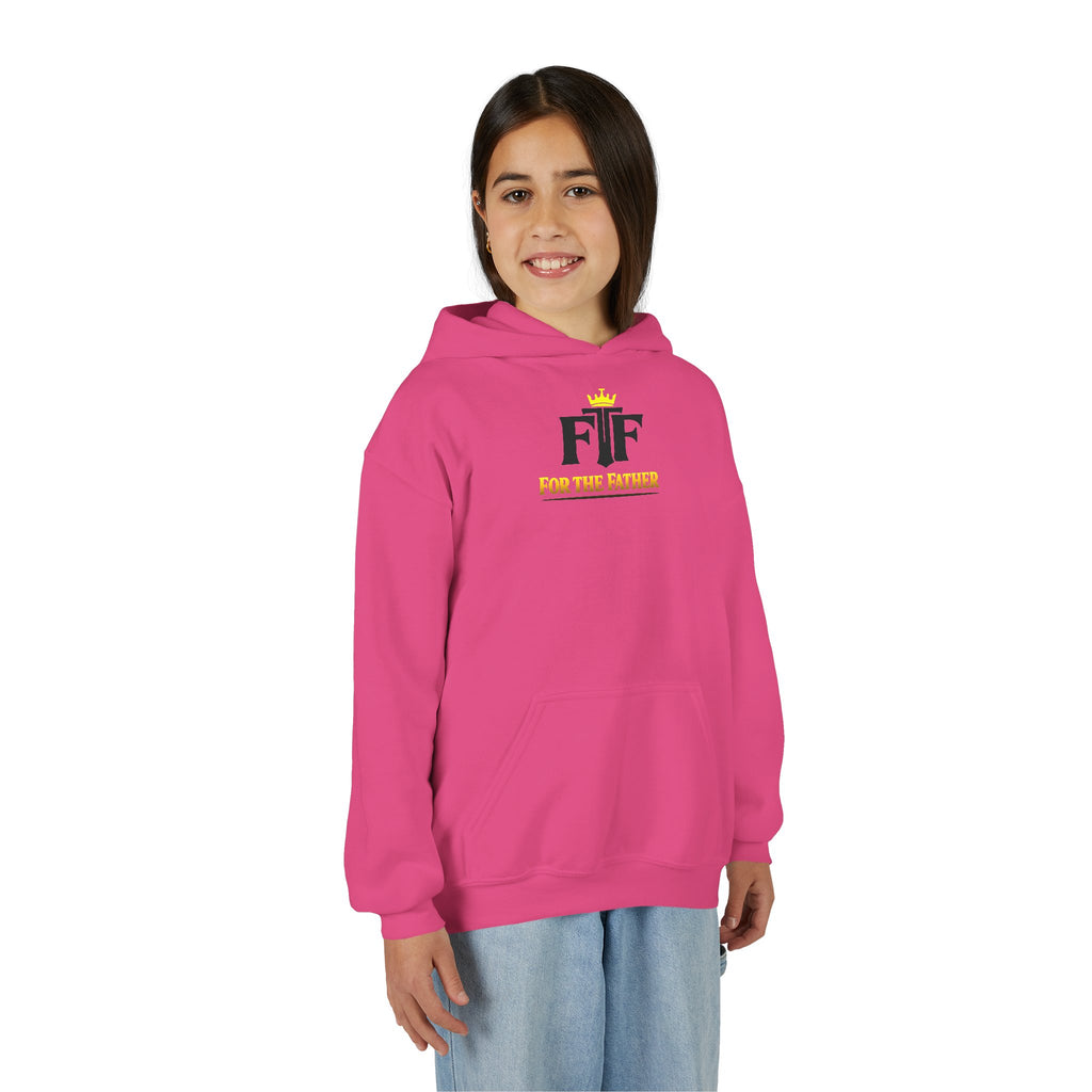 FTF - 'Jesus Is My Hero' Christian Faith Pullover (For The Fathers Logo)