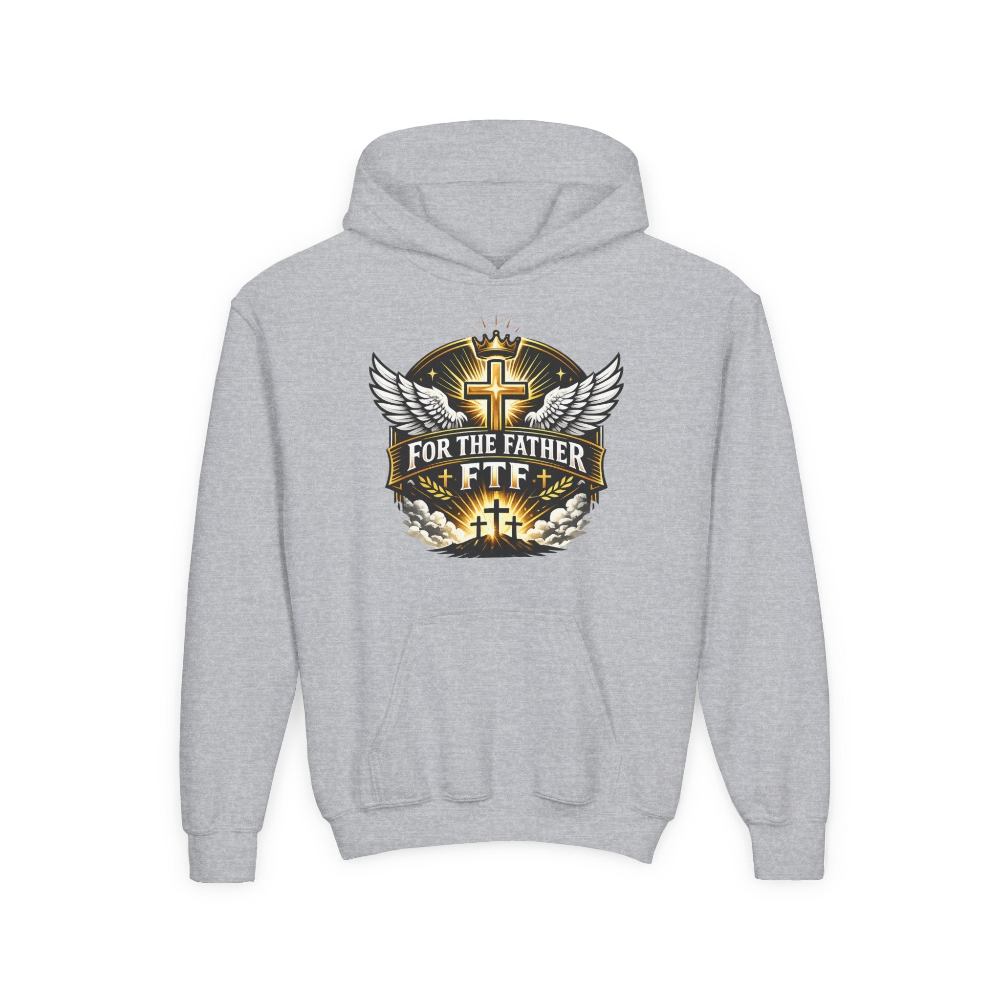 FTF - "Jesus Is My Hero" Sunburst - Youth Hoodie