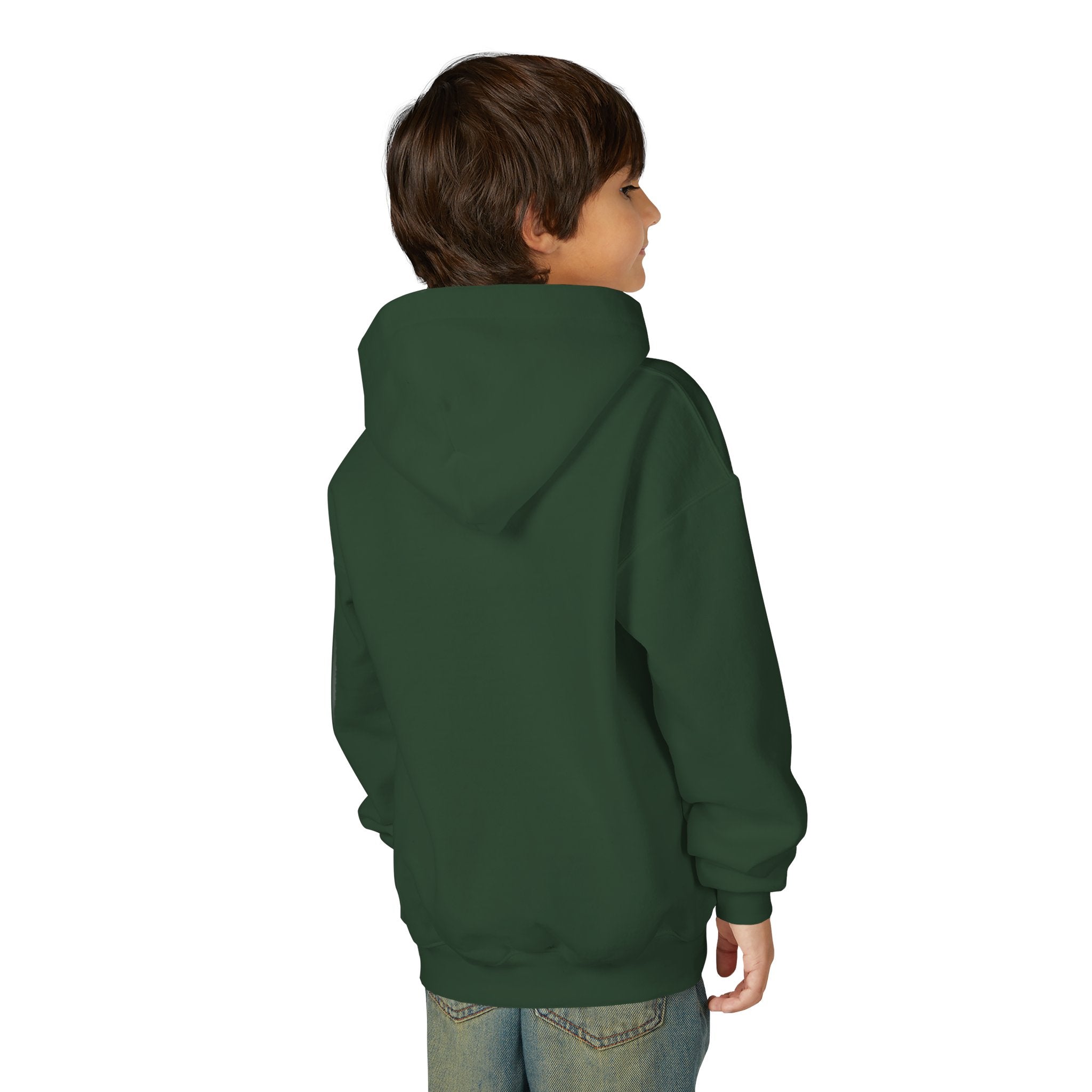 "Jesus Is My King" Youth Hoodie, Christian Faith Pullover