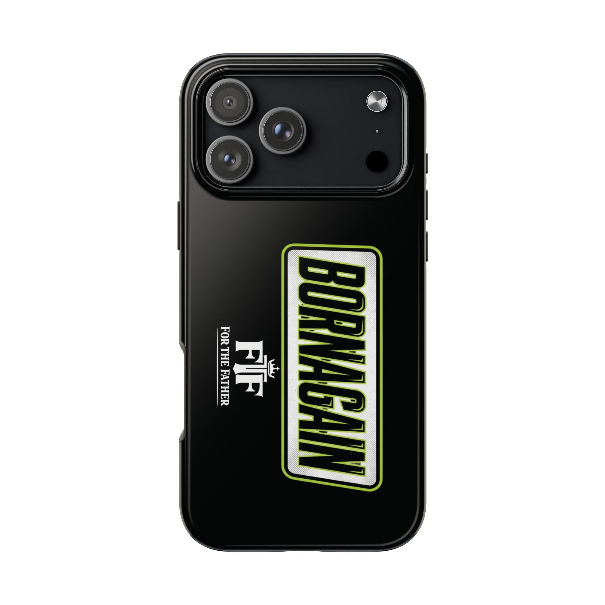 FTF - BORNAGAIN - Black Tough Phone Case