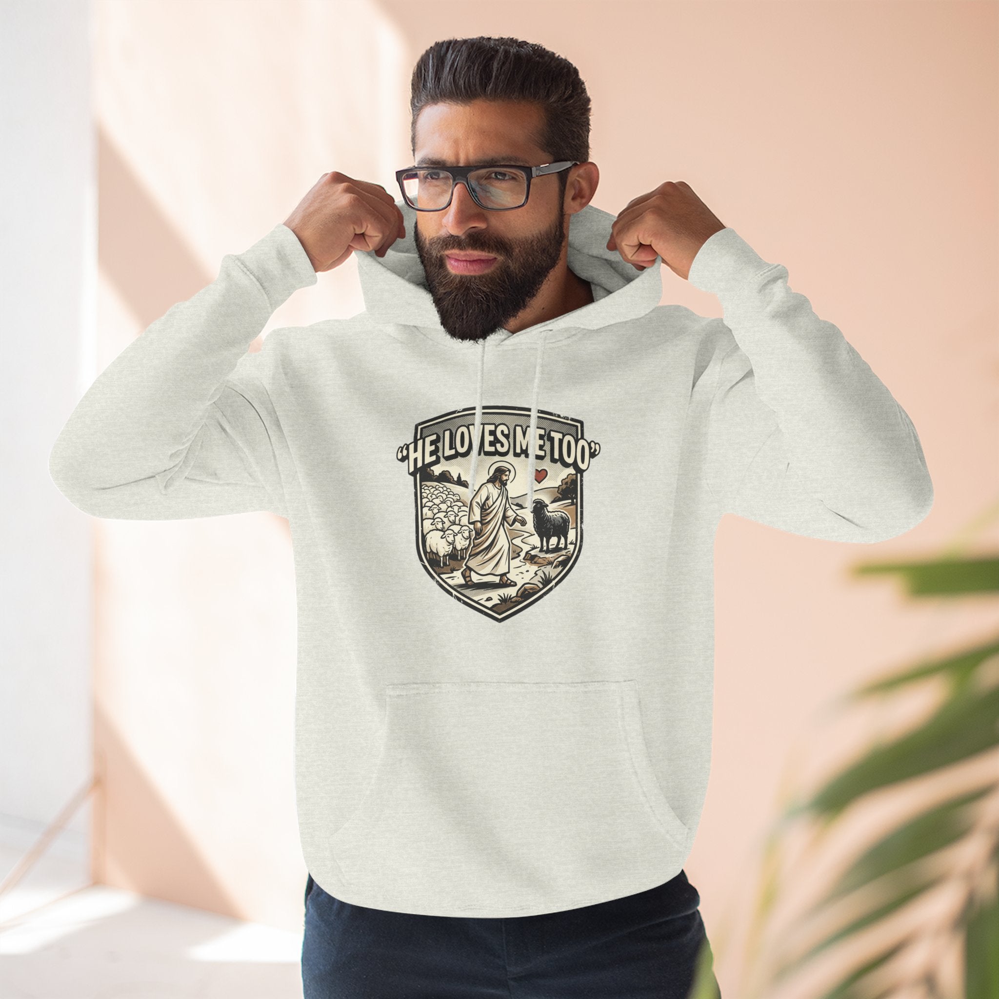 'He Loves Me Too' - Lonely Sheep Hoodie