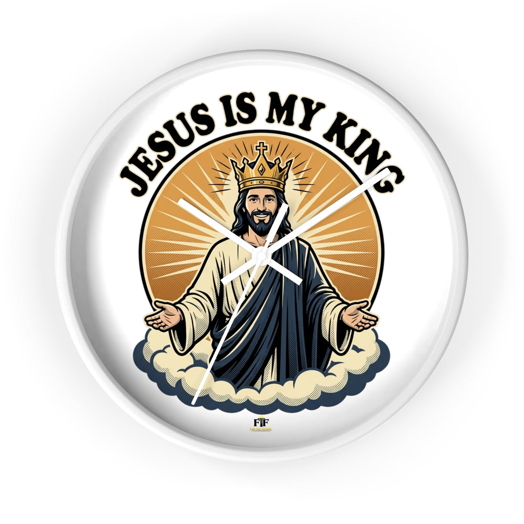 FTF - Jesus Is My King - Wall Clock