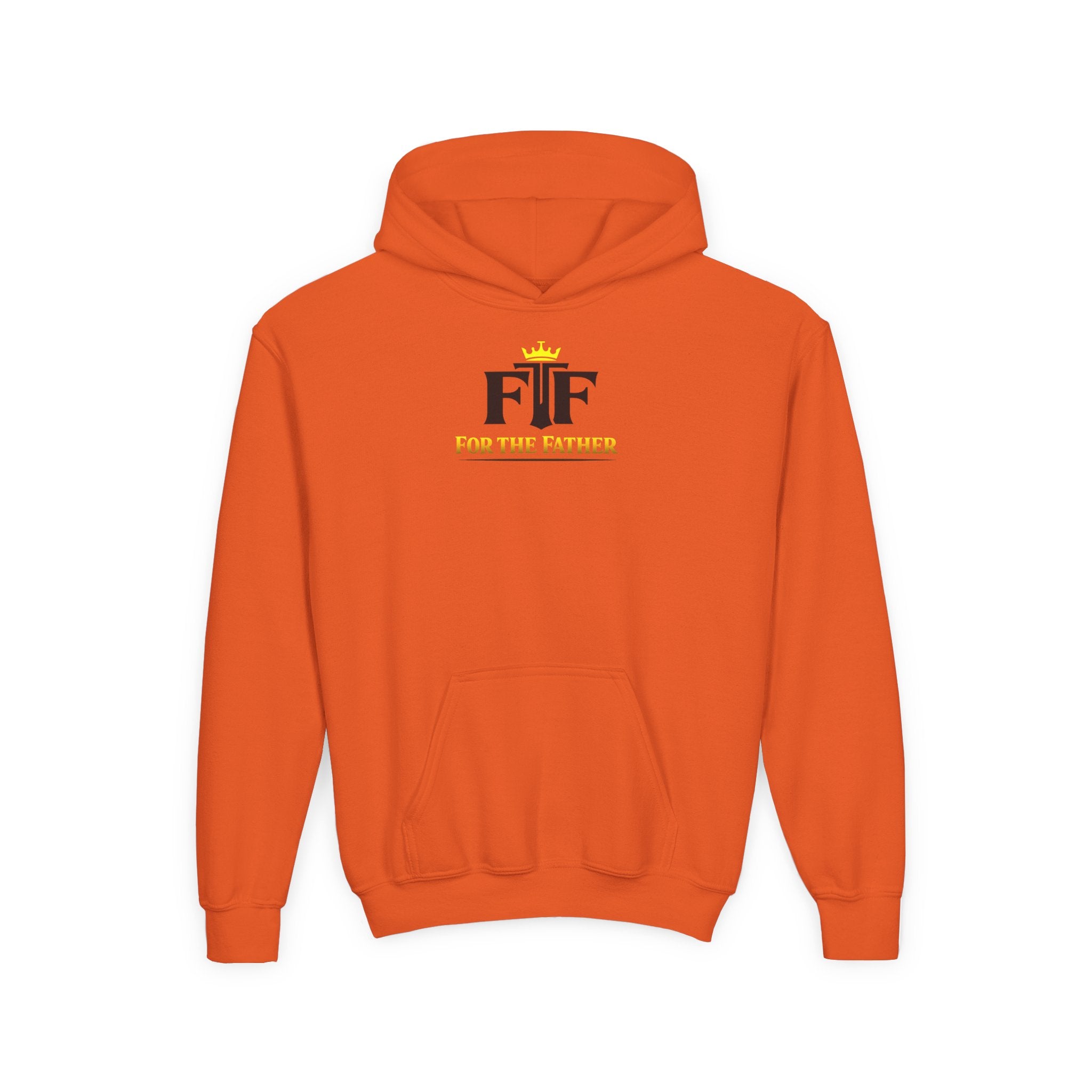 FTF - 'Jesus Is My Hero' Christian Faith Pullover (For The Fathers Logo)