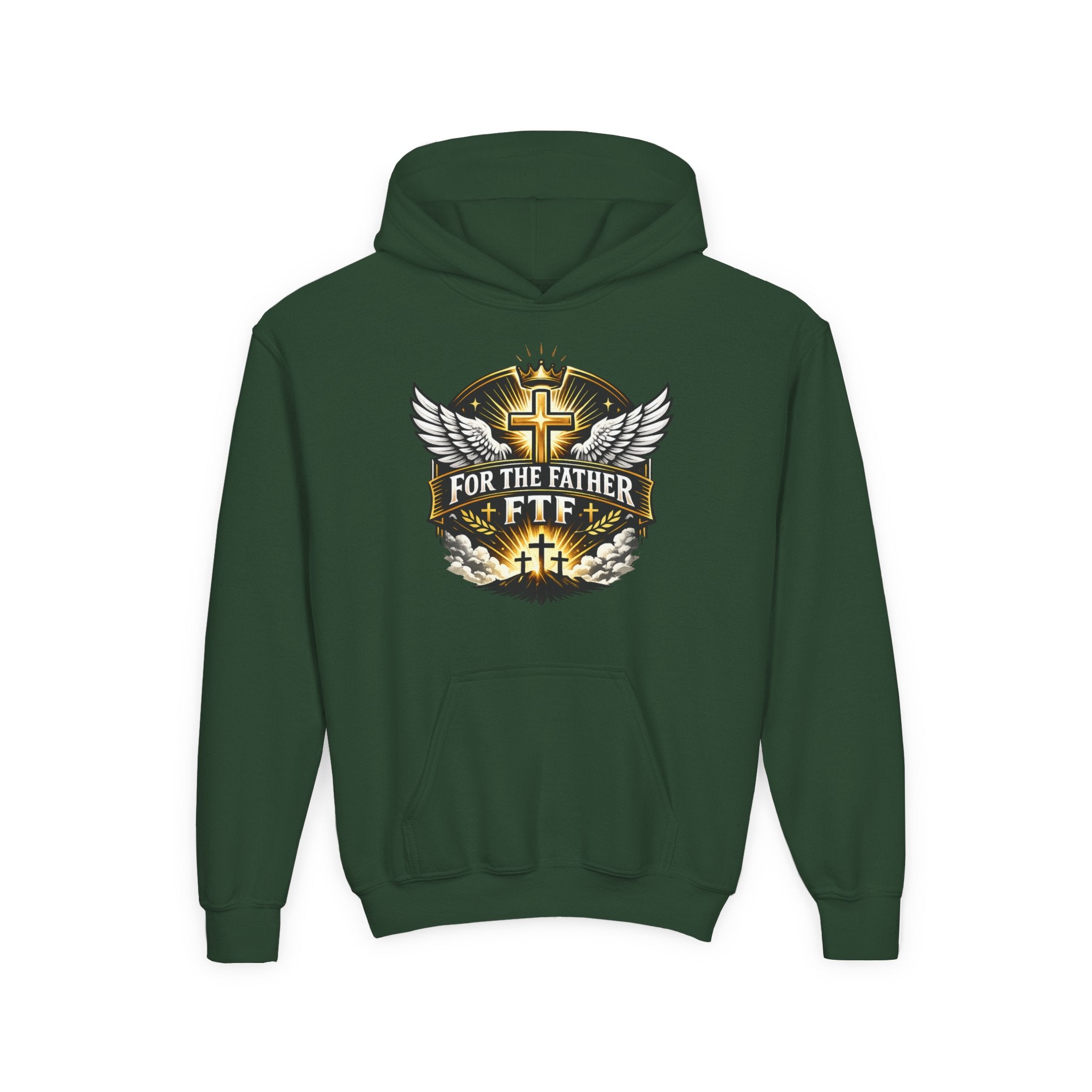 FTF - "Church Is My Happy Place" HTU - Youth Hoodie