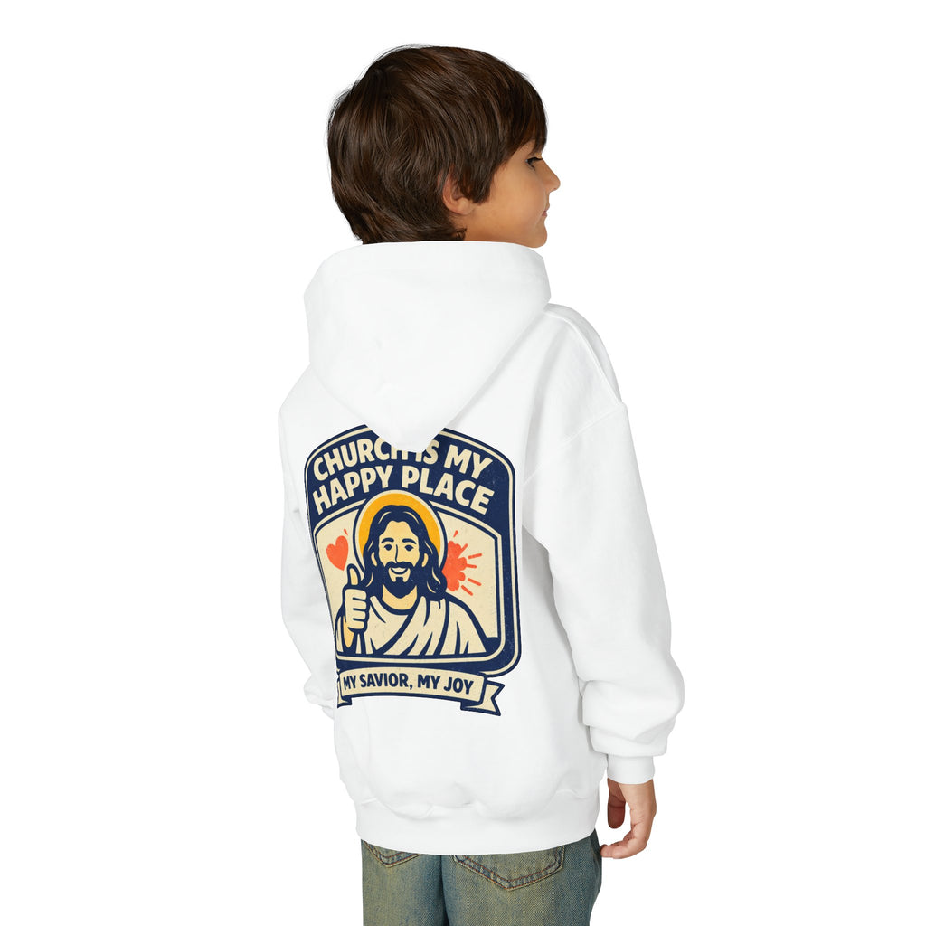 FTF - "Church Is My Happy Place" HTU - Youth Hoodie