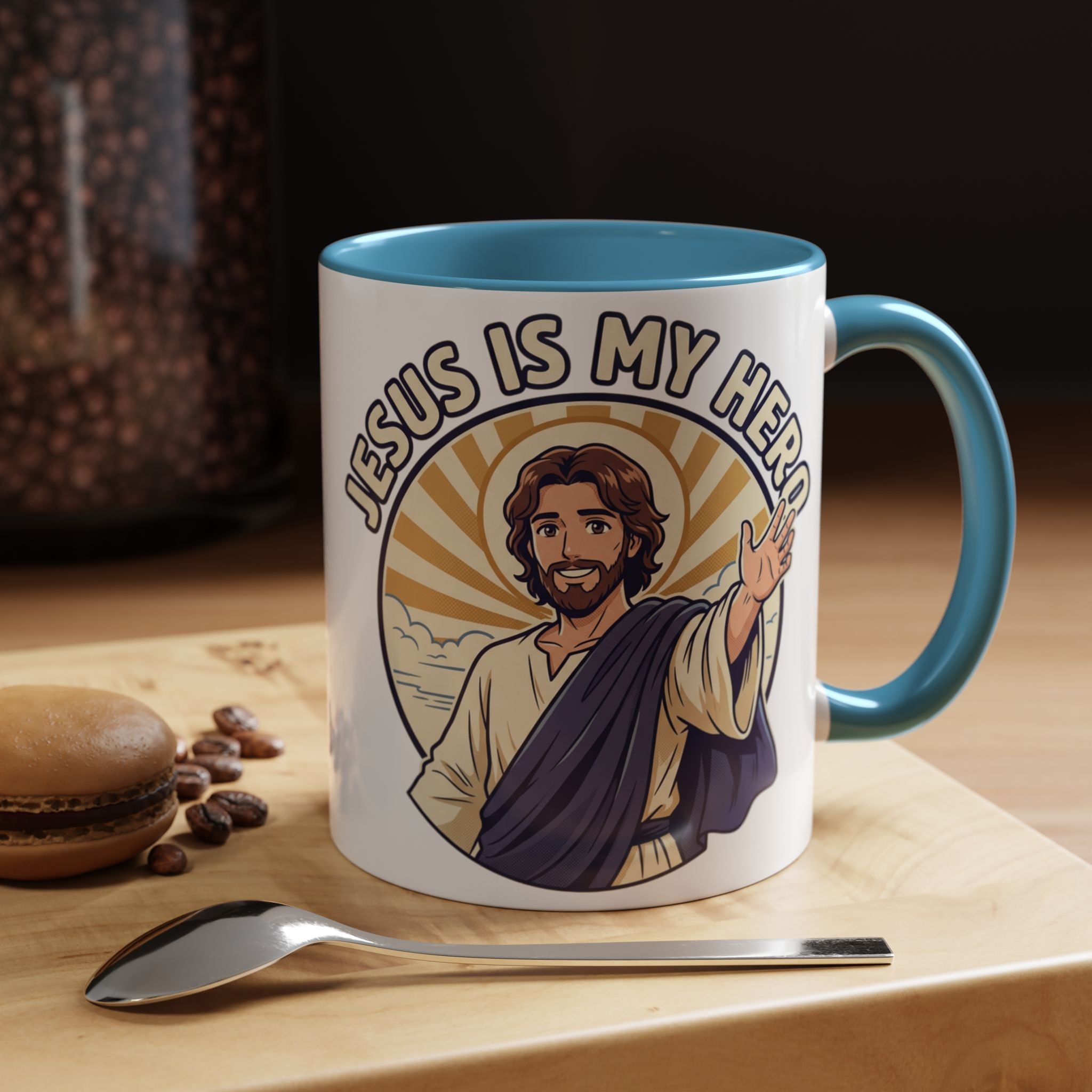 FTF - "Jesus Is My Hero" Sunburst - Mug