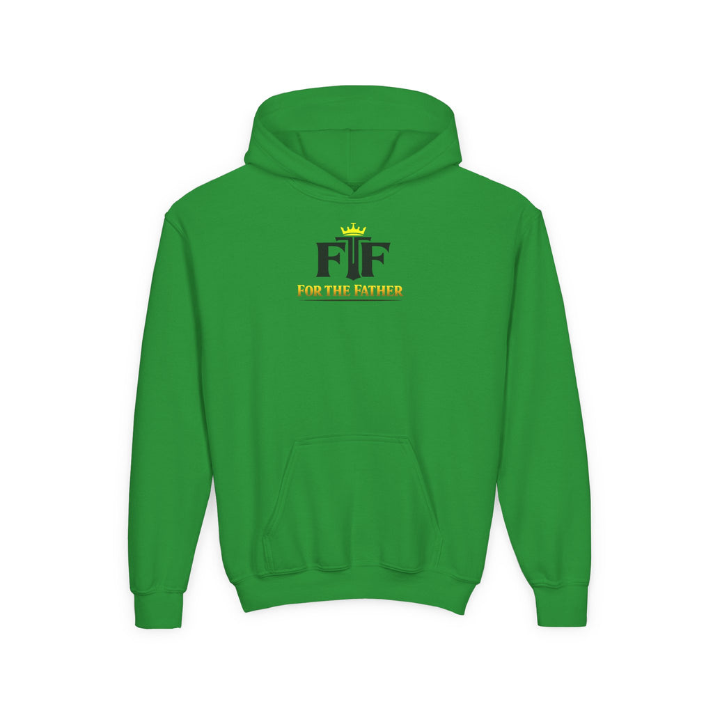FTF - 'Jesus Is My Hero' Christian Faith Pullover (For The Fathers Logo)