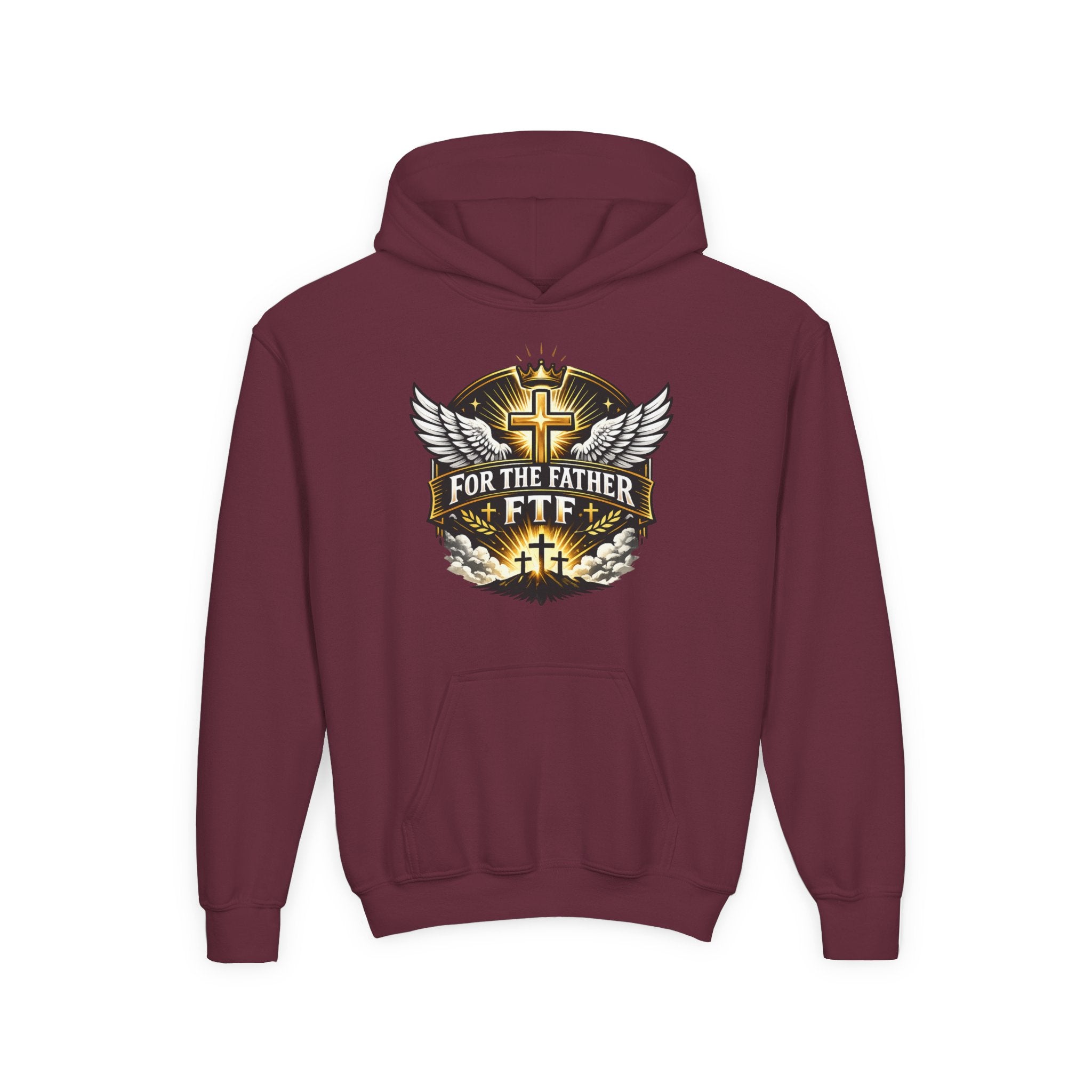 FTF - "Church Is My Happy Place" HTU - Youth Hoodie