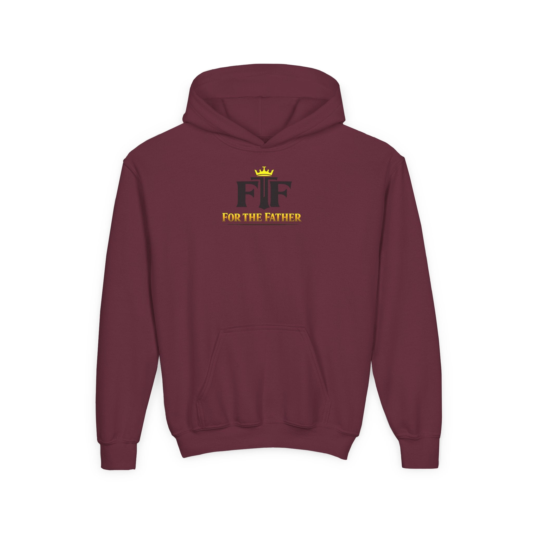 FTF - 'Jesus Is My Hero' Christian Faith Pullover (For The Fathers Logo)