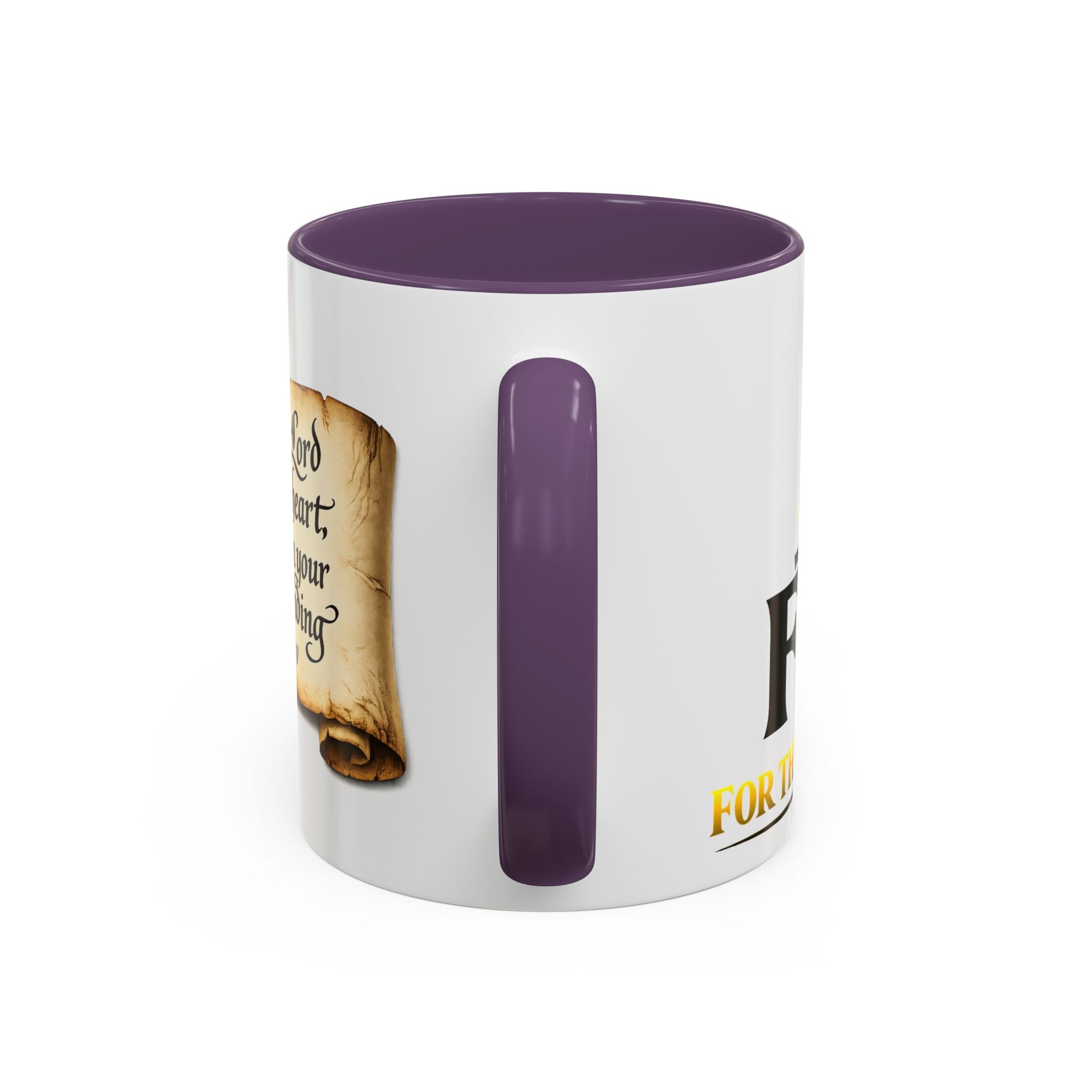 FTF - "Trust In The Lord" Proverbs 3:5 Scroll - Coffee Mug
