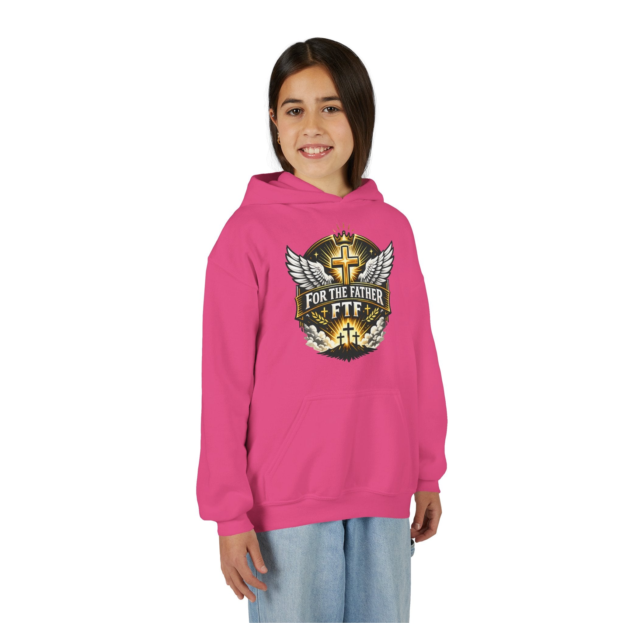 FTF - "Church Is My Happy Place" HTU - Youth Hoodie