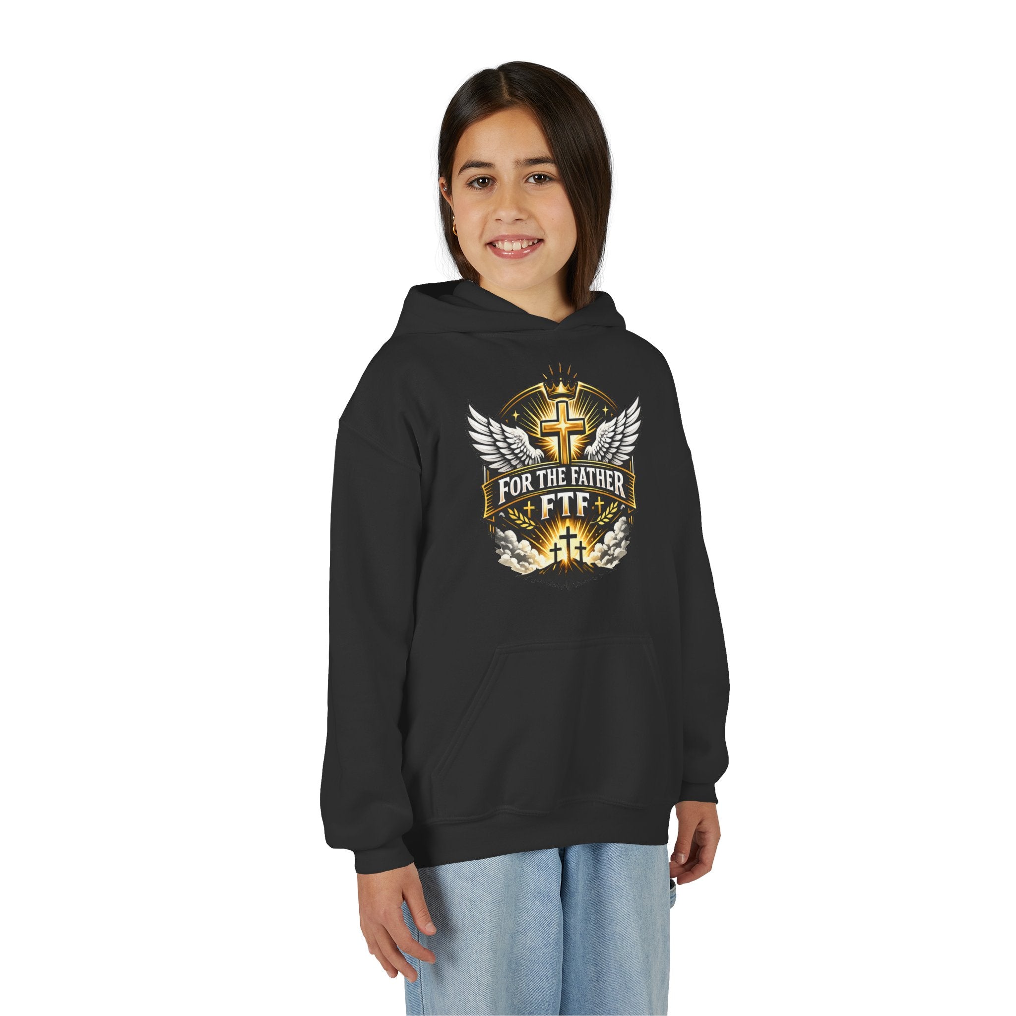 FTF - "Church Is My Happy Place" HTU - Youth Hoodie