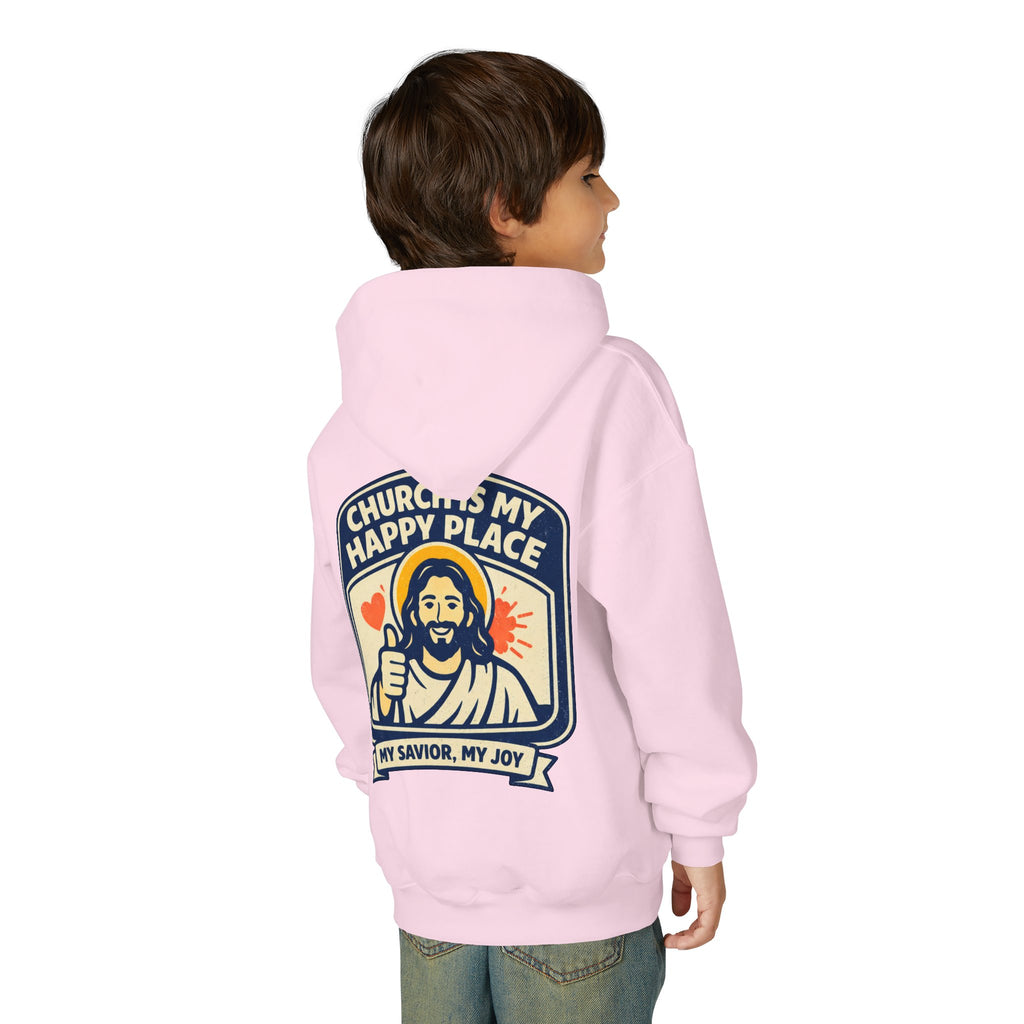 FTF - "Church Is My Happy Place" HTU - Youth Hoodie