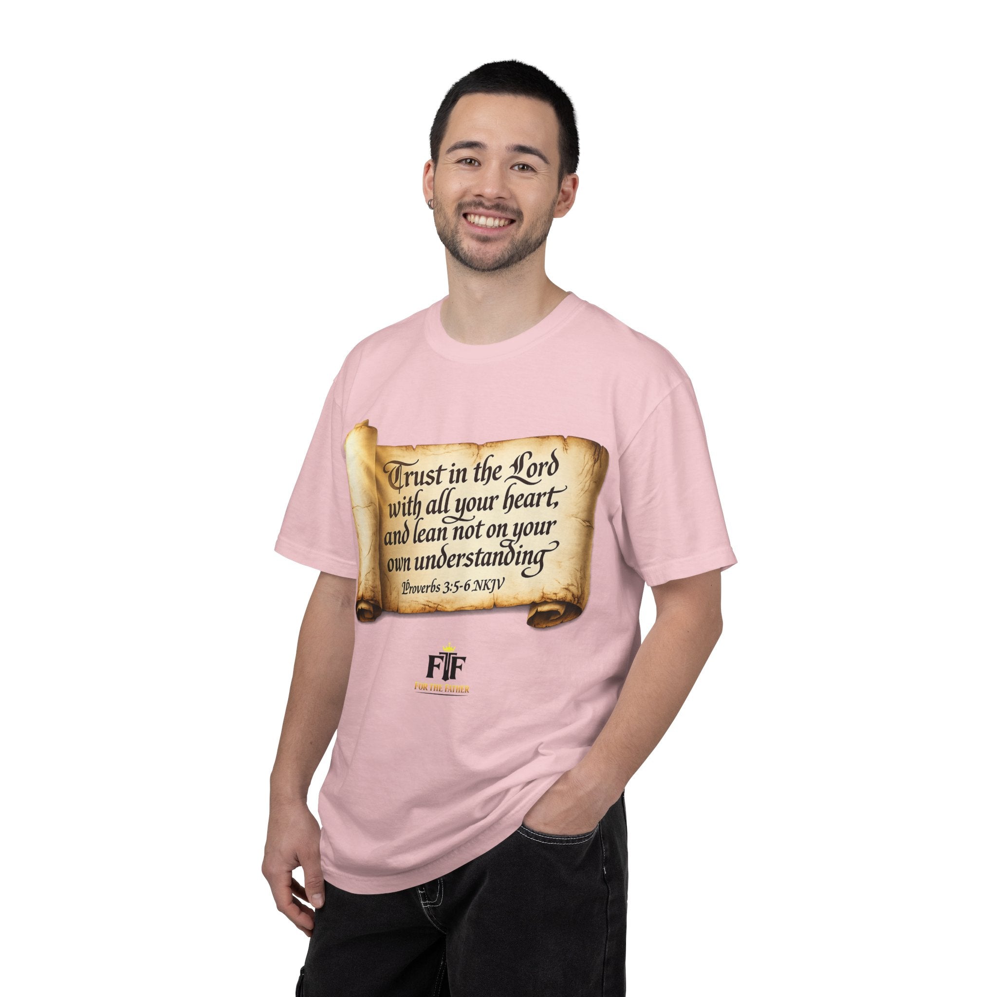 FTF - "Trust In The Lord" Proverbs 3:5 Scroll  - T-shirt