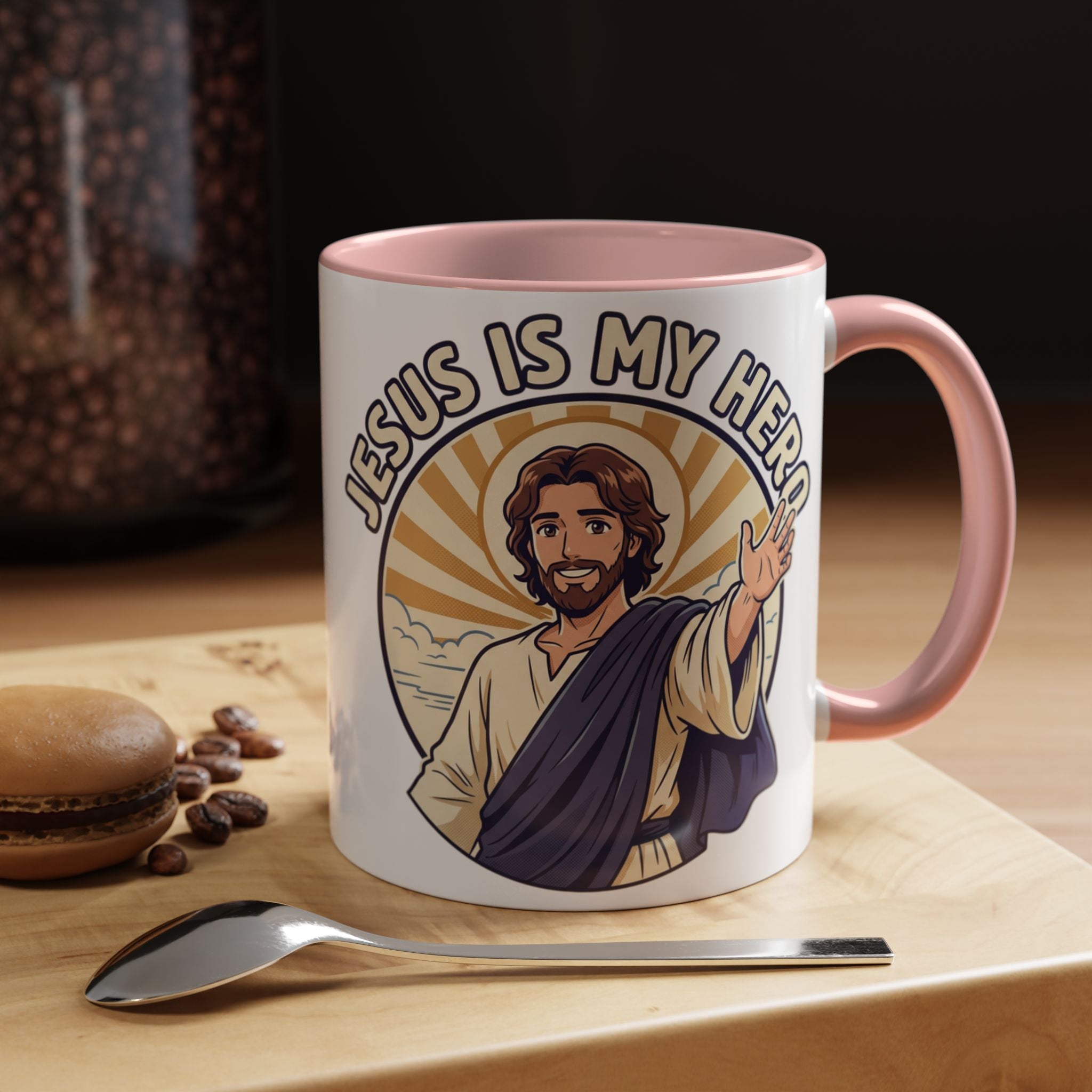 FTF - "Jesus Is My Hero" Sunburst - Mug