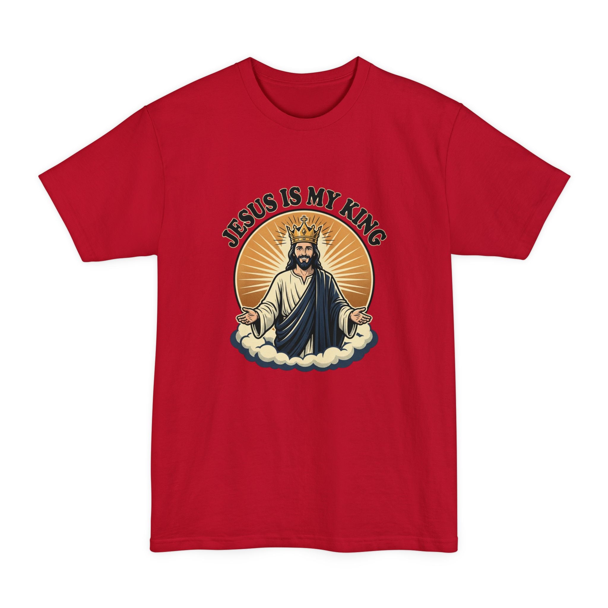 Jesus Is My King T-Shirt (Big & Tall) 100% Cotton