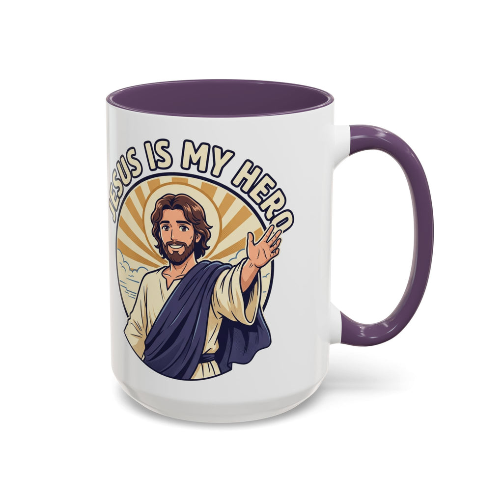 FTF - "Jesus Is My Hero" Sunburst - Mug