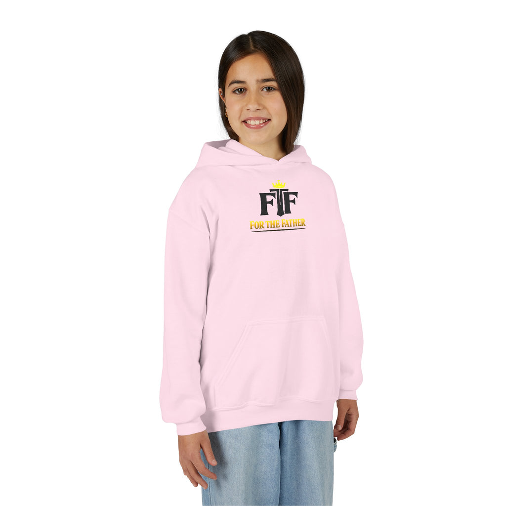 FTF - 'Jesus Is My Hero' Christian Faith Pullover (For The Fathers Logo)