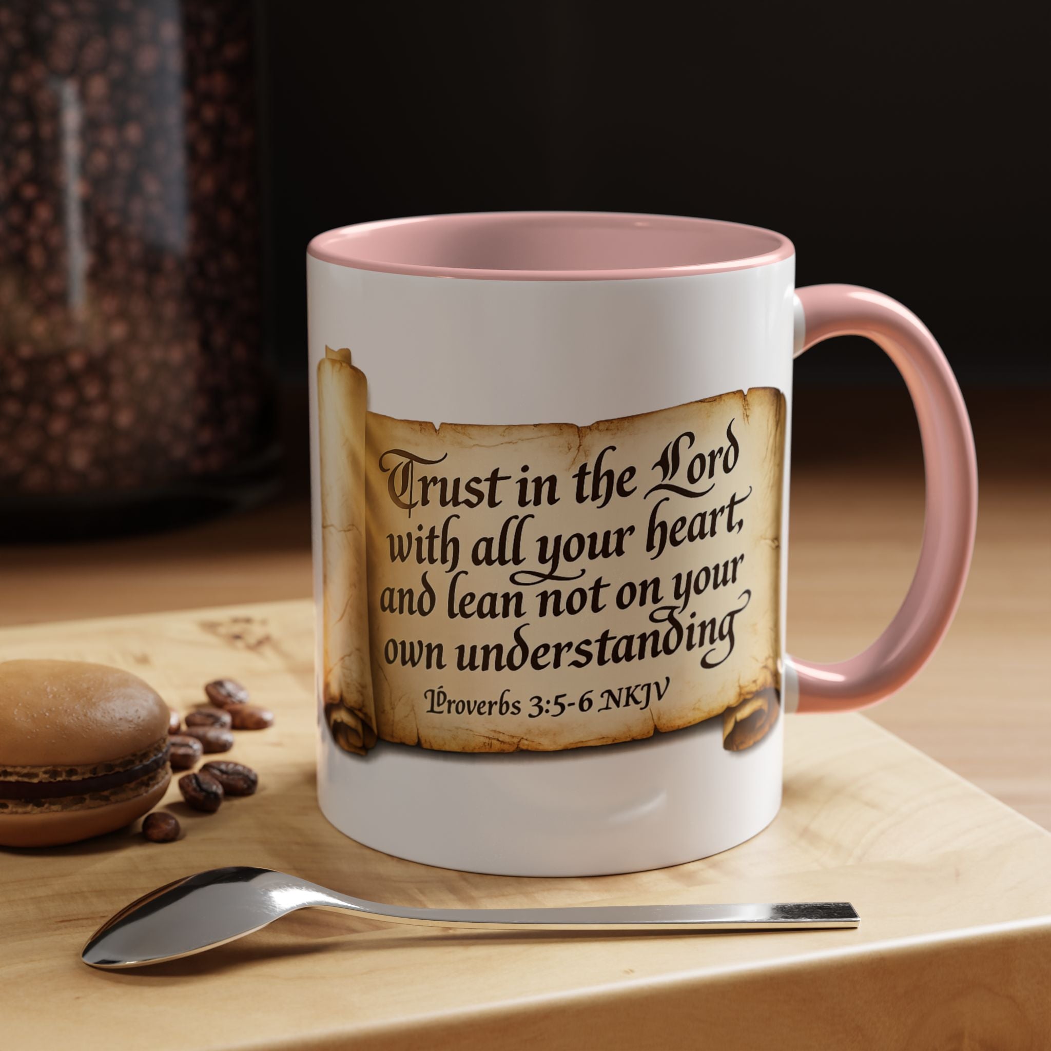 FTF - "Trust In The Lord" Proverbs 3:5 Scroll - Coffee Mug