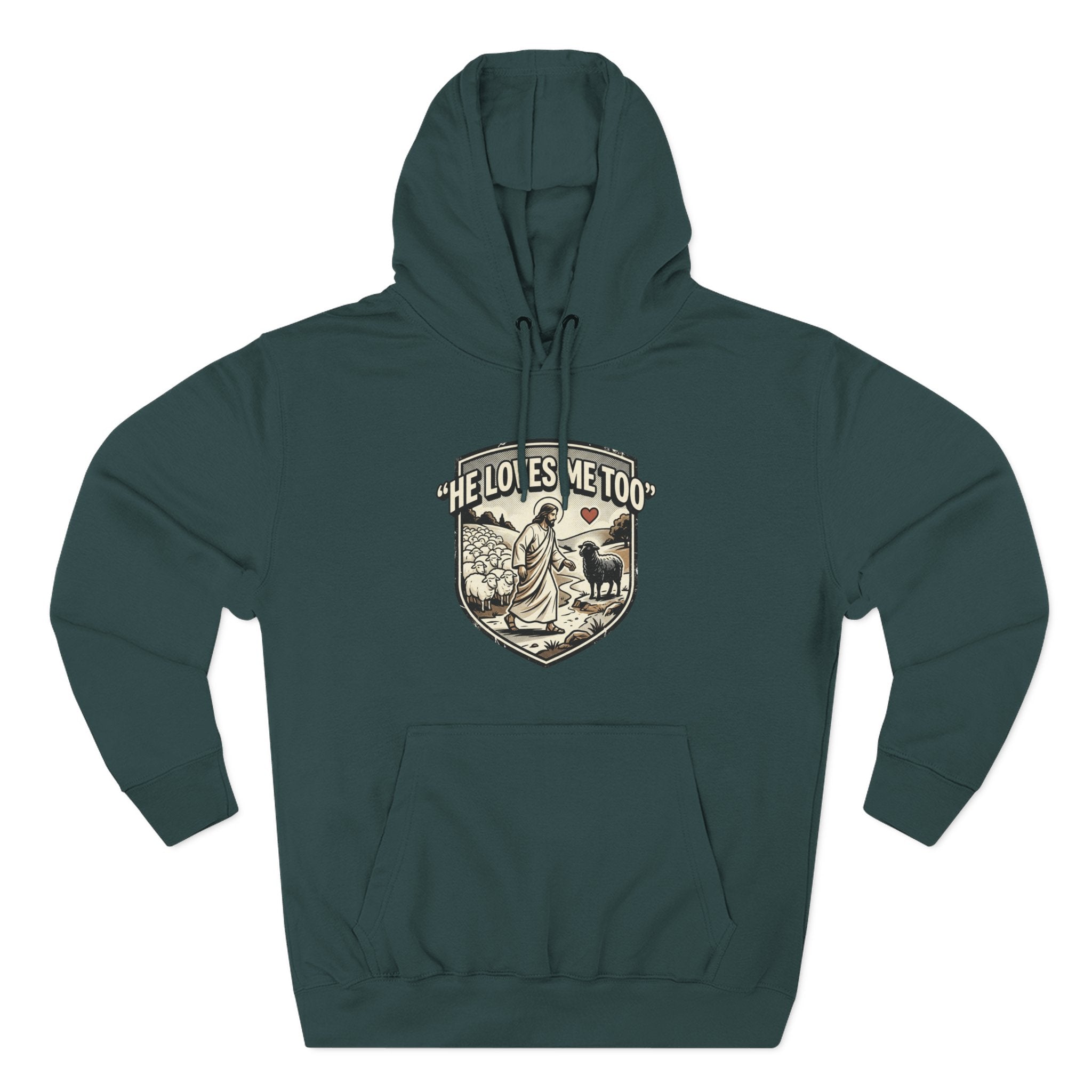 'He Loves Me Too' - Lonely Sheep Hoodie