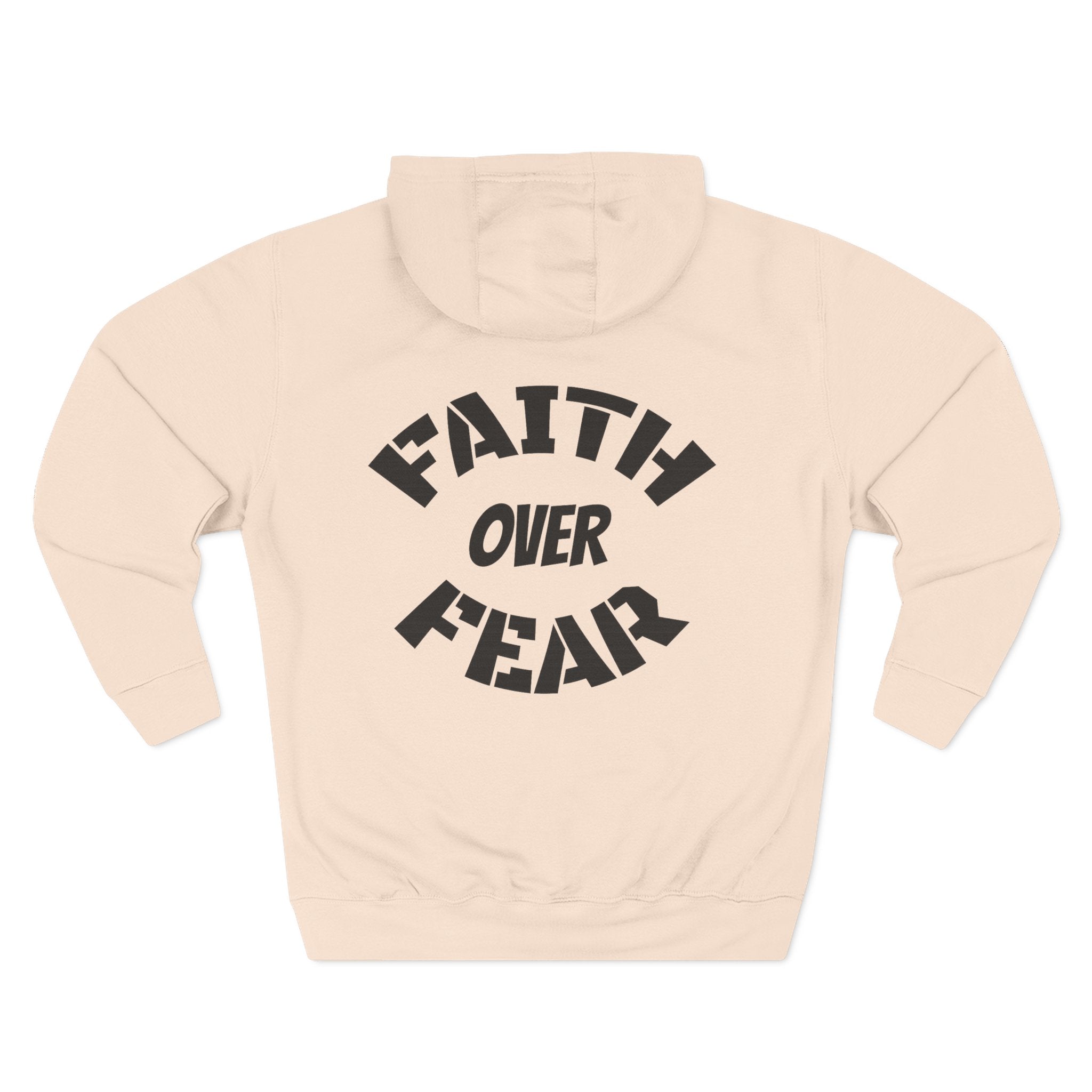Faith Over Fear Hoodie — "For The Father" Christian Graphic Pullover