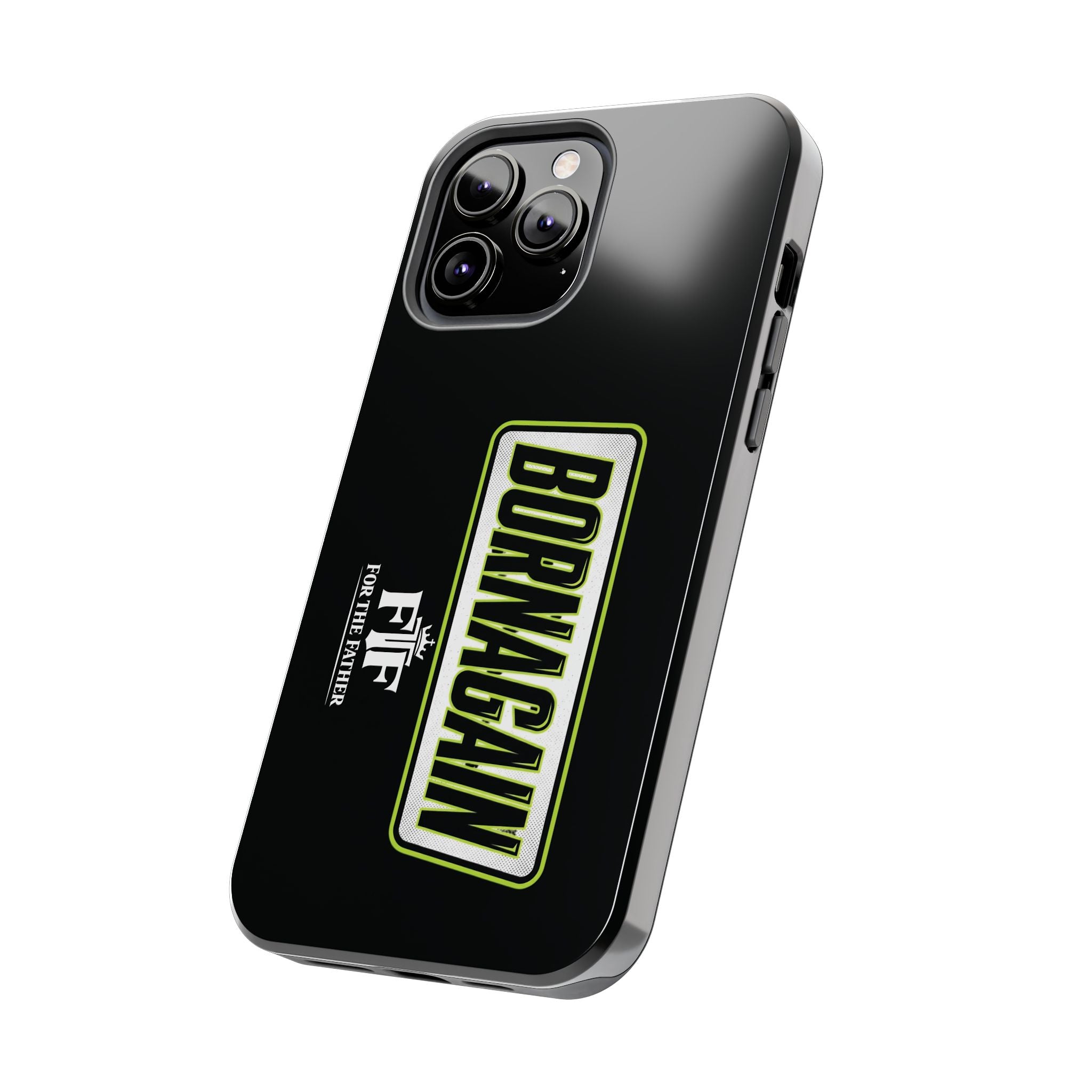 FTF - BORNAGAIN - Black Tough Phone Case