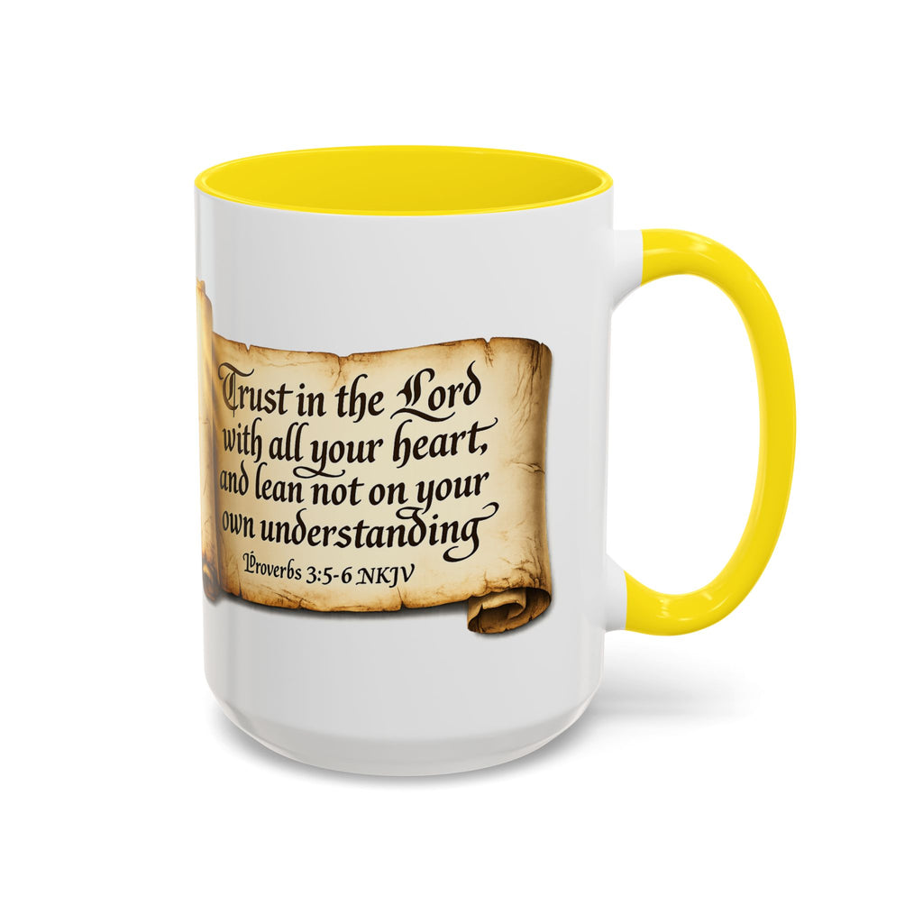 FTF - "Trust In The Lord" Proverbs 3:5 Scroll - Coffee Mug