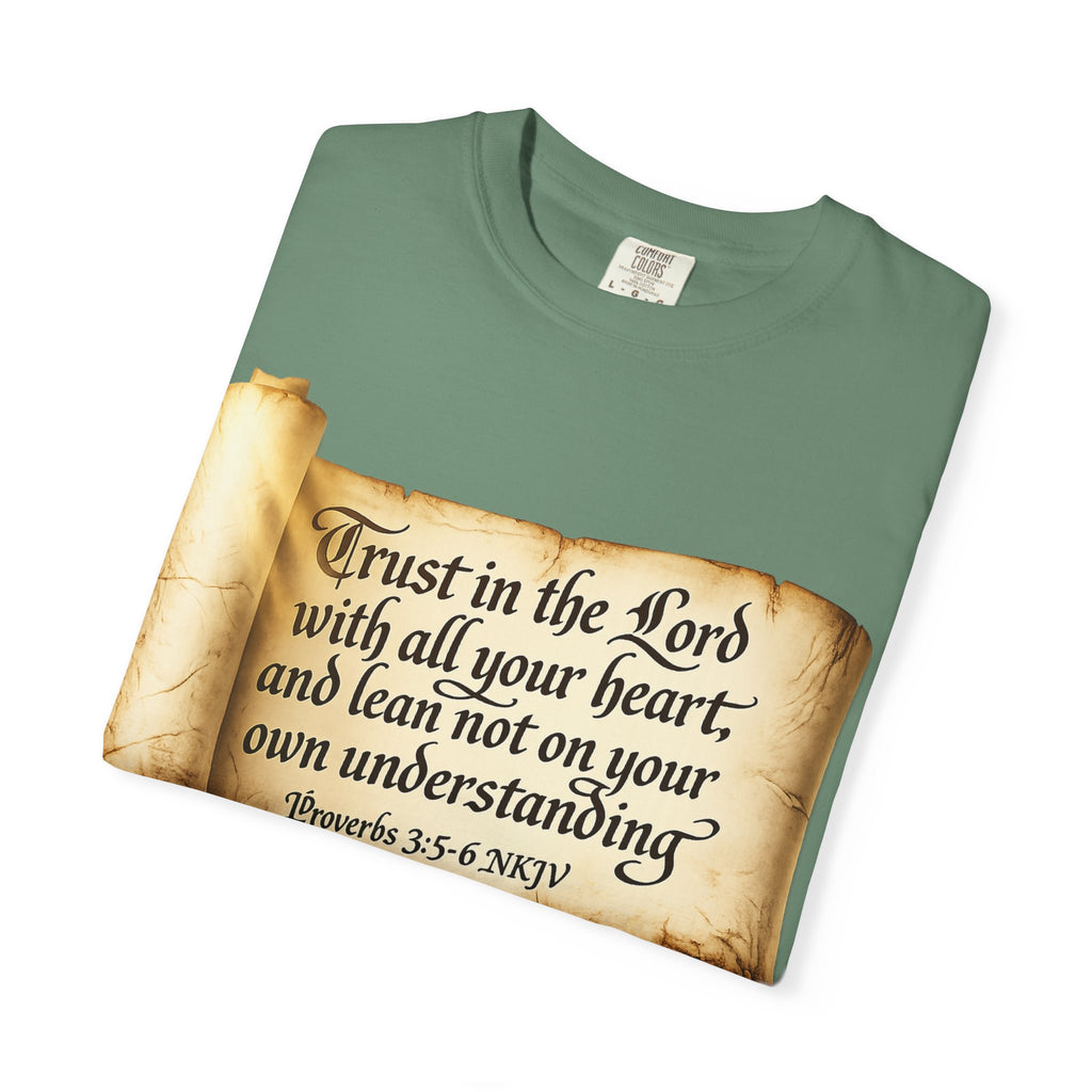 FTF - "Trust In The Lord" Proverbs 3:5 Scroll  - T-shirt