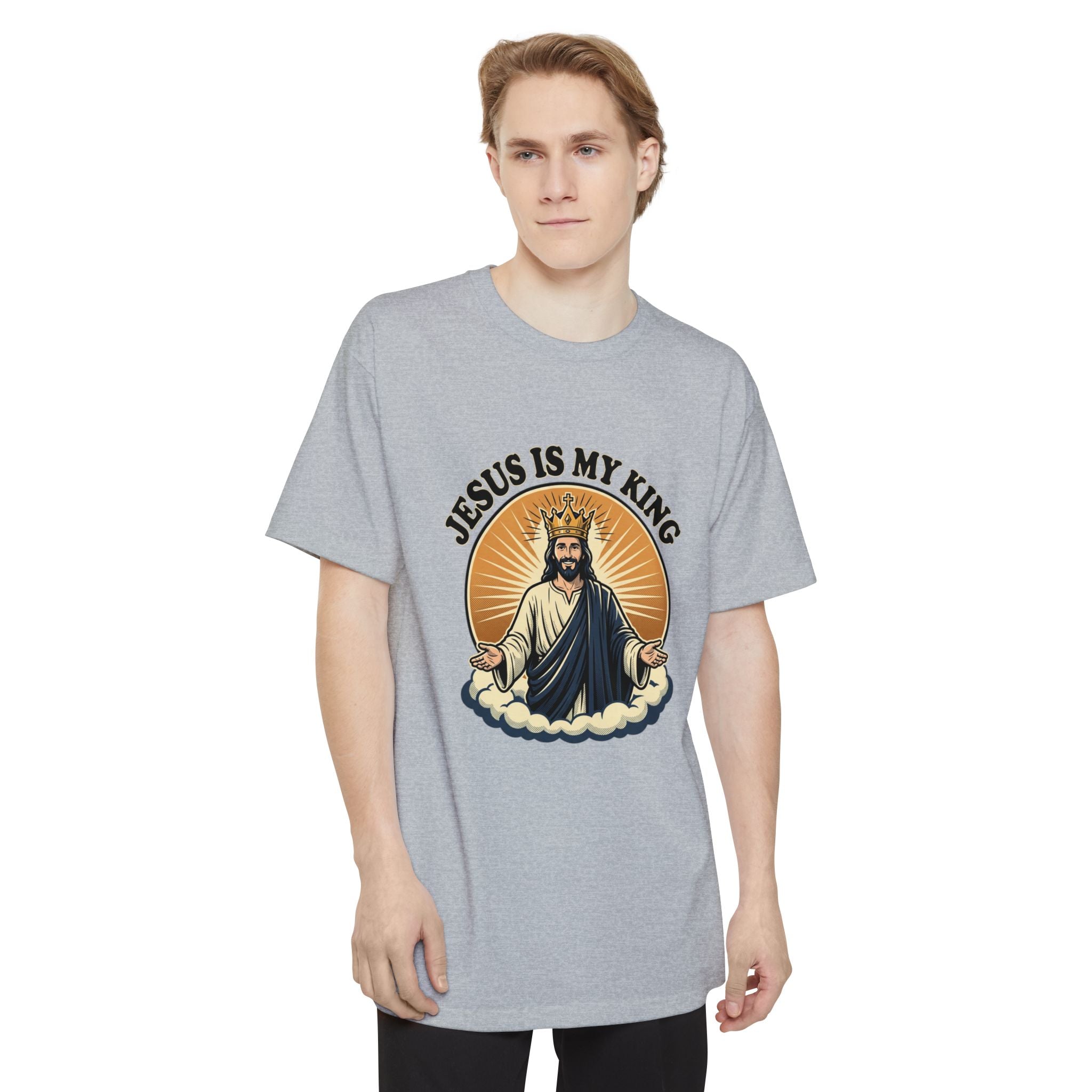 Jesus Is My King T-Shirt (Big & Tall) 100% Cotton