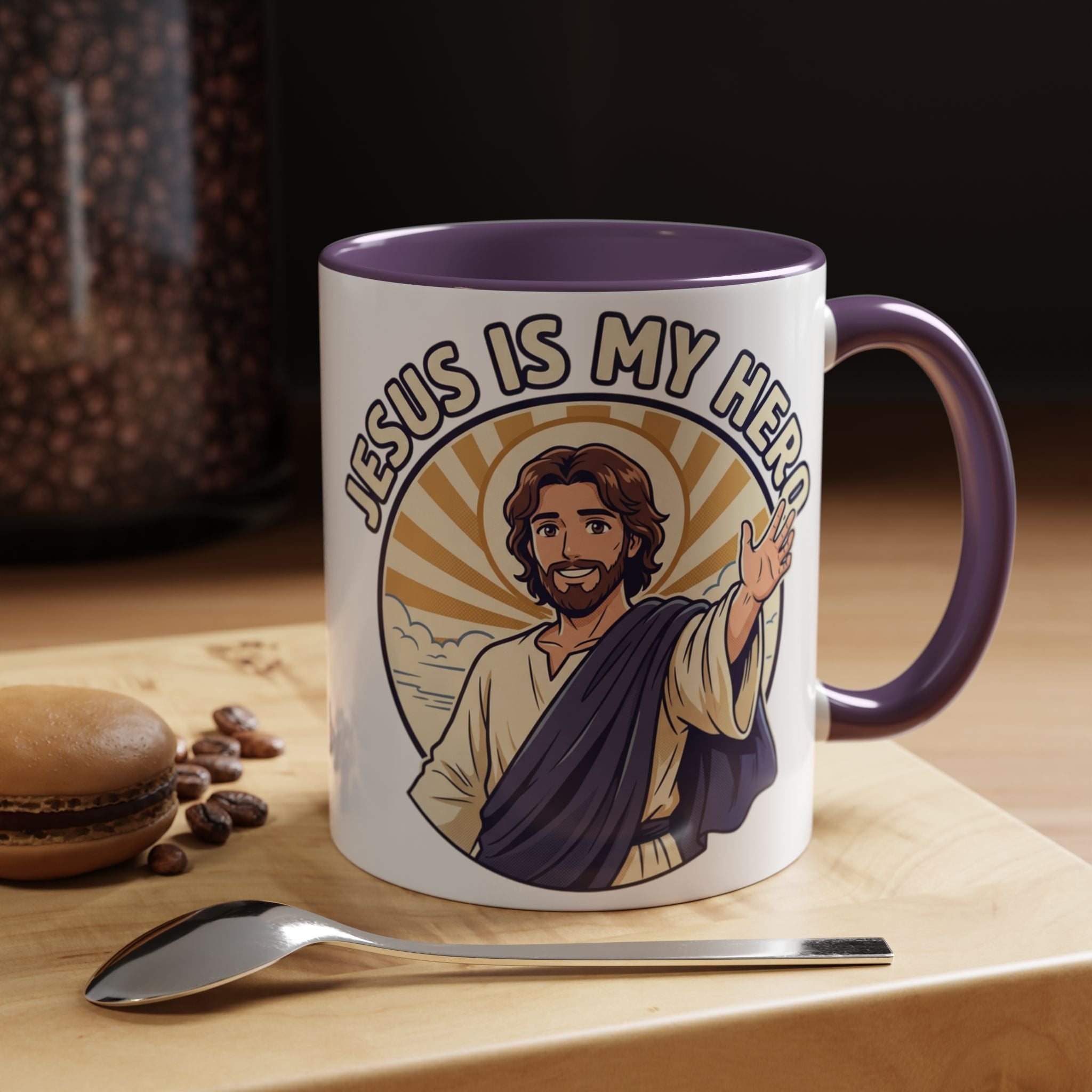 FTF - "Jesus Is My Hero" Sunburst - Mug