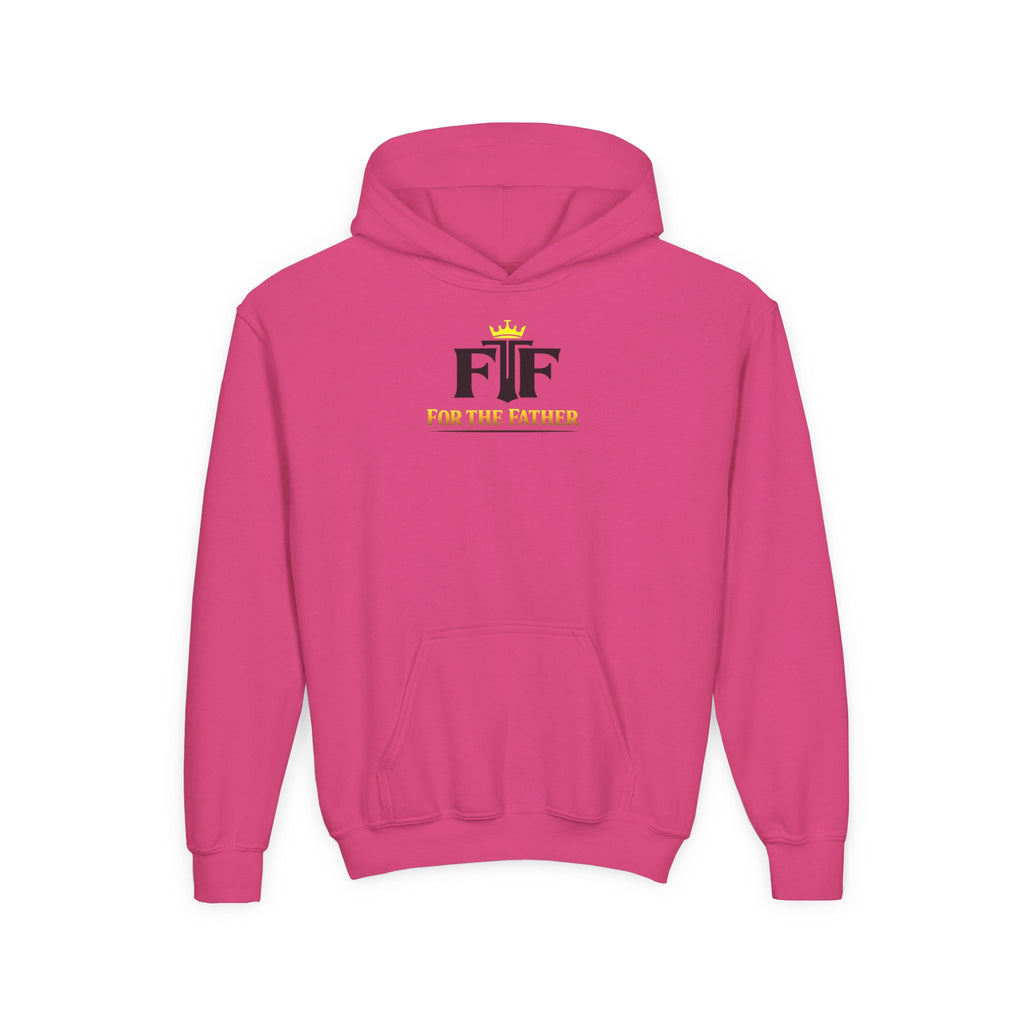 FTF - 'Jesus Is My Hero' Christian Faith Pullover (For The Fathers Logo)