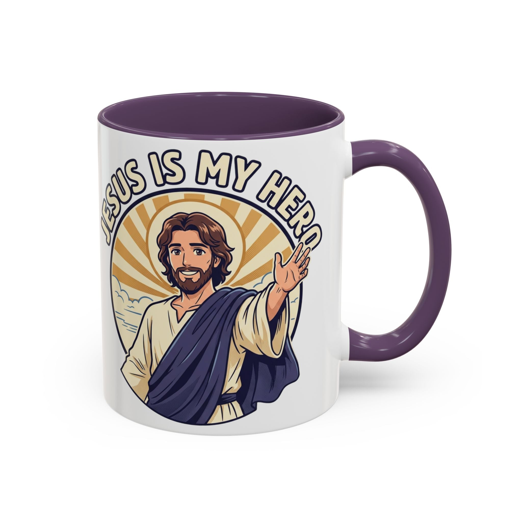 FTF - "Jesus Is My Hero" Sunburst - Mug