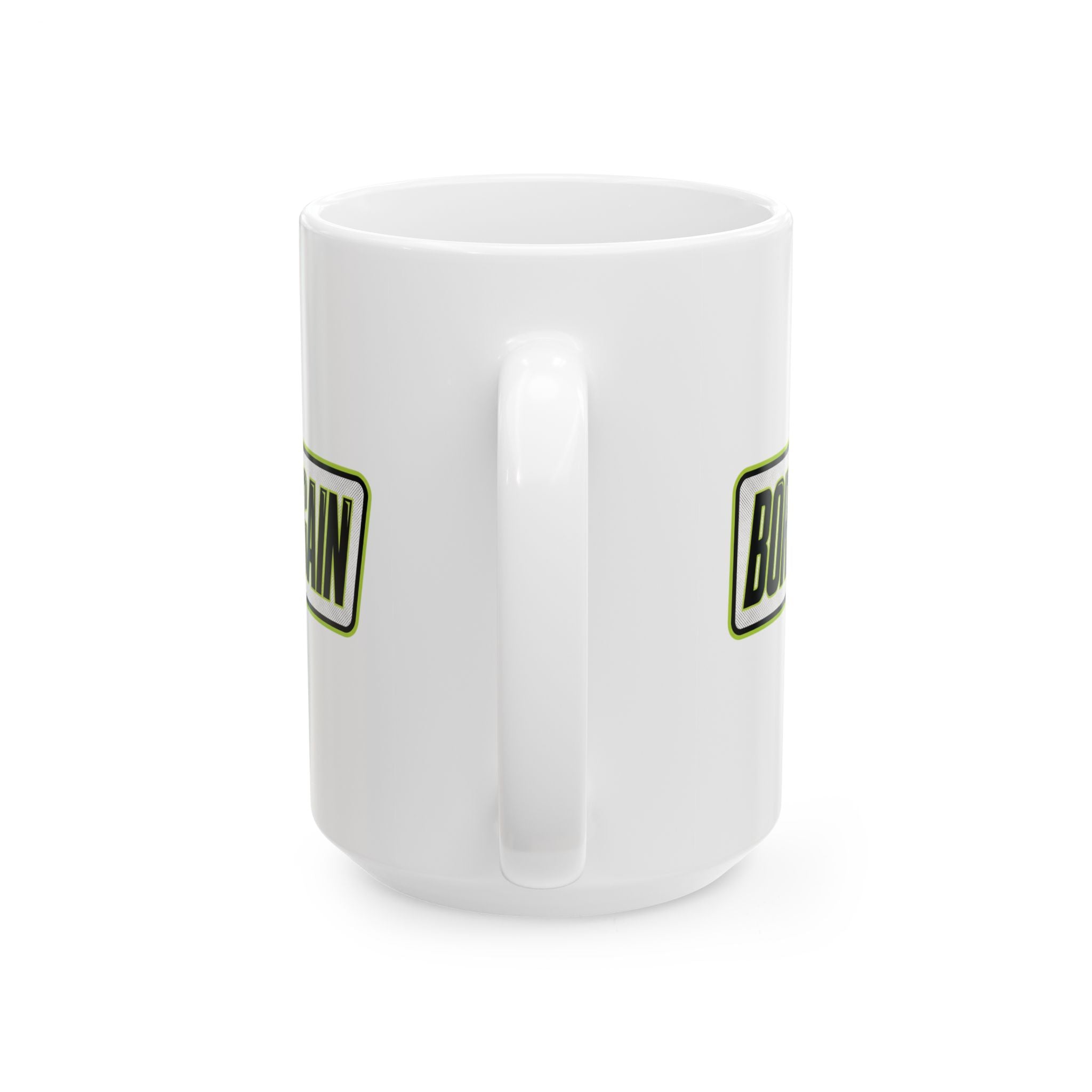 BORNAGAIN Ceramic Mug, (15oz)