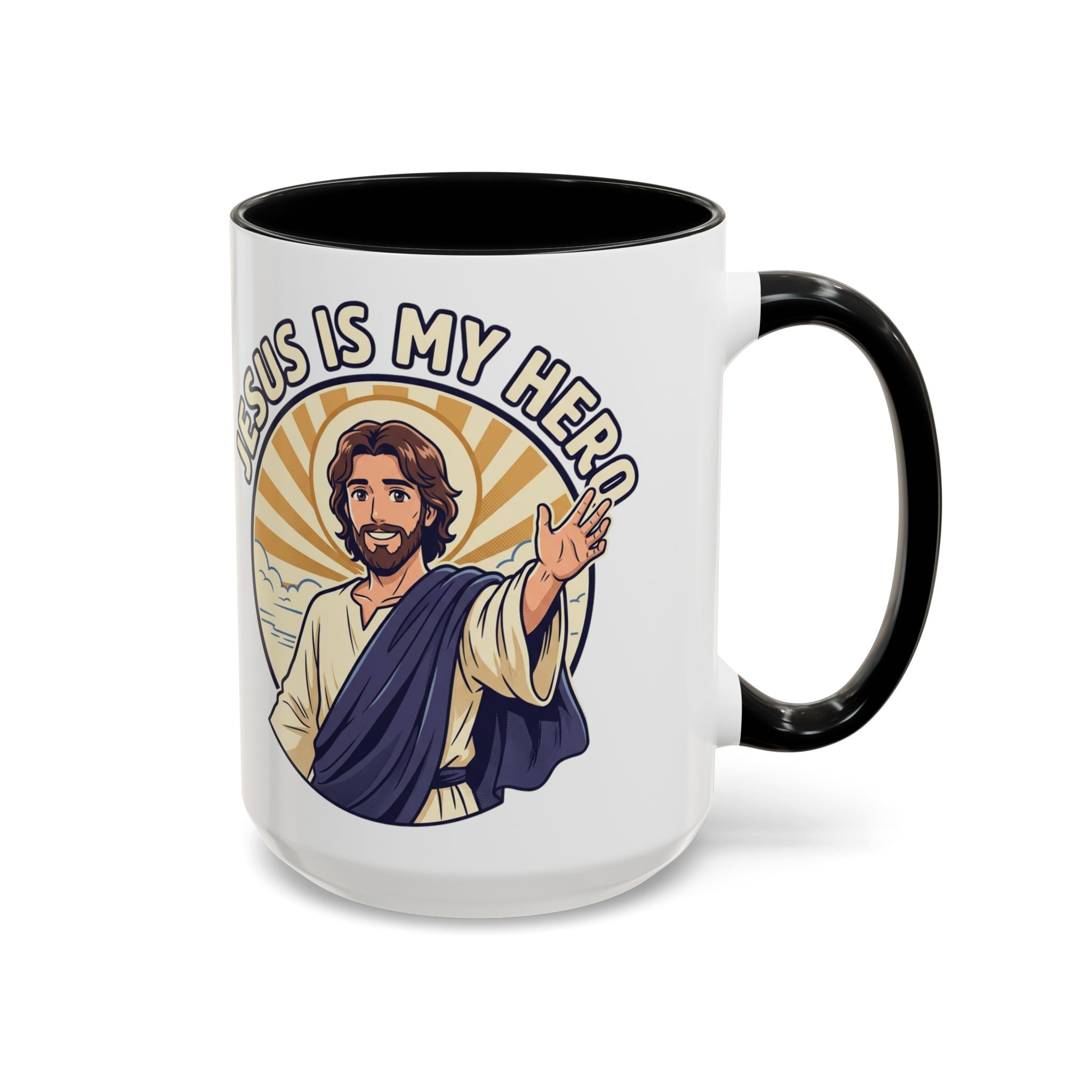 FTF - "Jesus Is My Hero" Sunburst - Mug