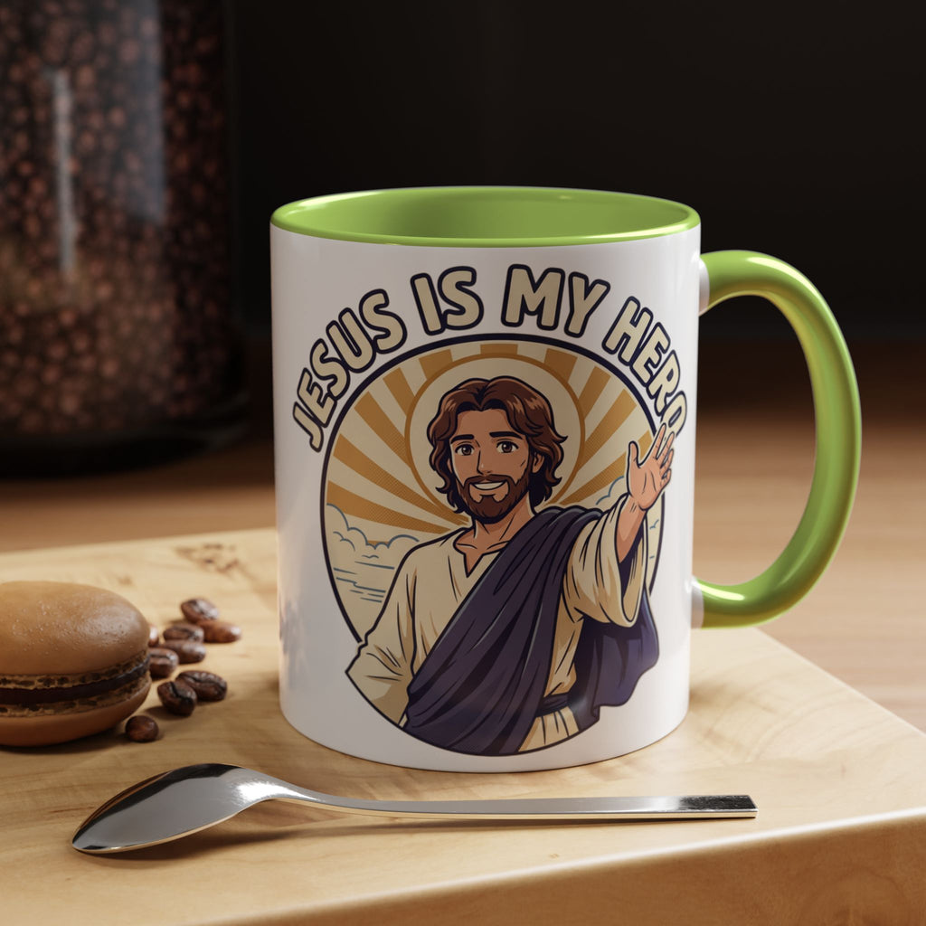 FTF - "Jesus Is My Hero" Sunburst - Mug