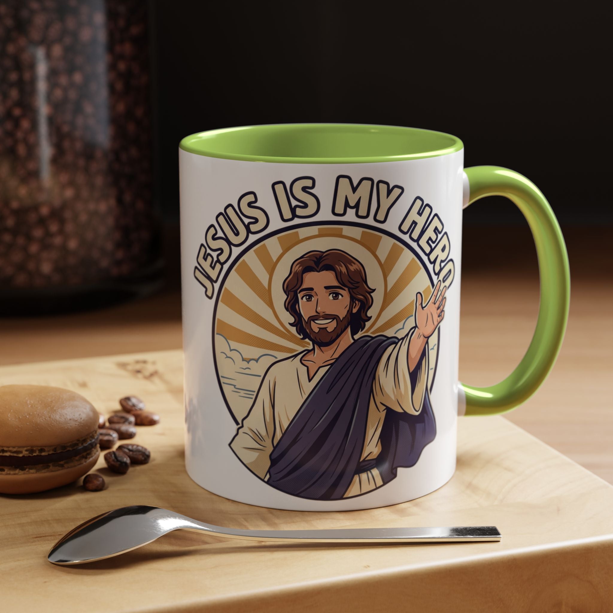 FTF - "Jesus Is My Hero" Sunburst - Mug