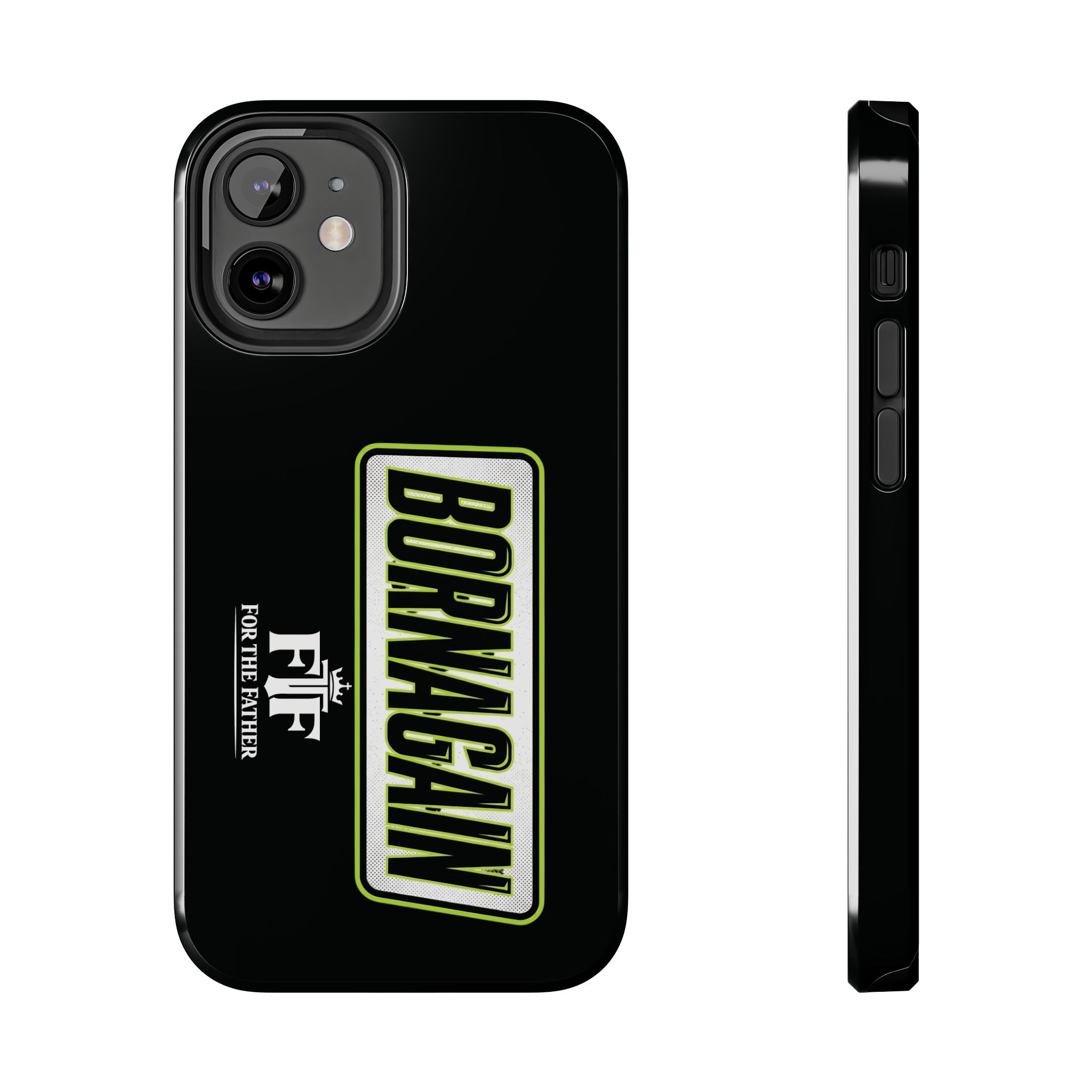 FTF - BORNAGAIN - Black Tough Phone Case