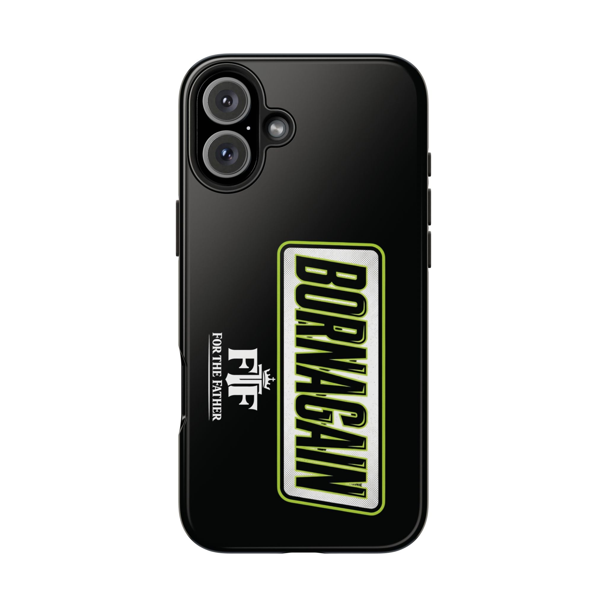 FTF - BORNAGAIN - Black Tough Phone Case