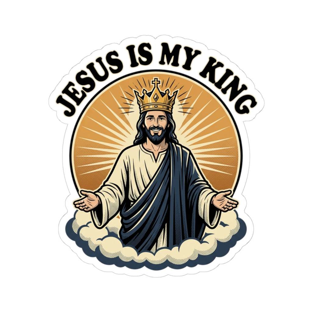 FTF - Jesus Is My King - Sticker