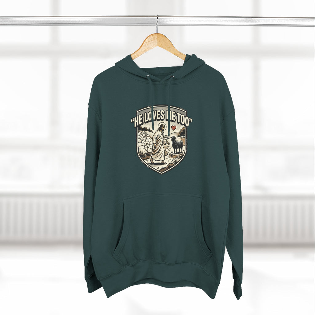 'He Loves Me Too' - Lonely Sheep Hoodie