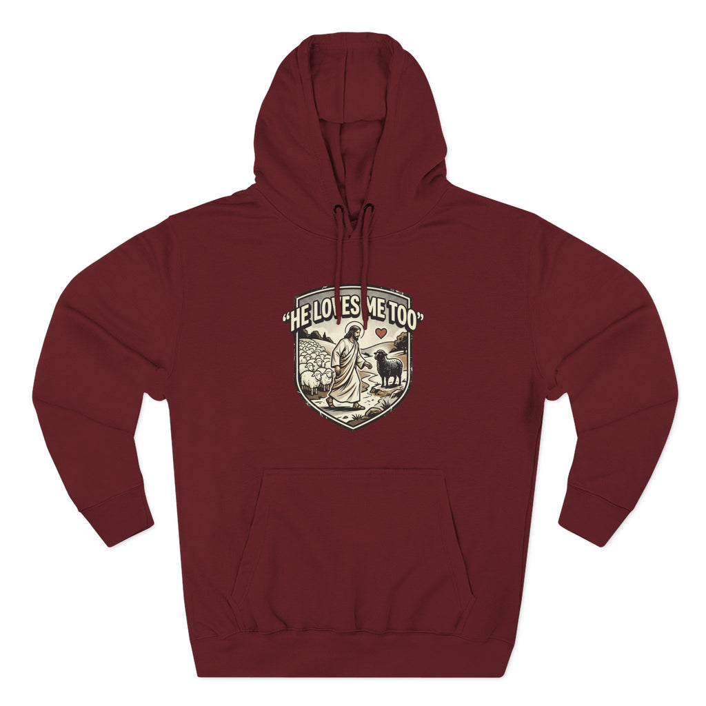 'He Loves Me Too' - Lonely Sheep Hoodie
