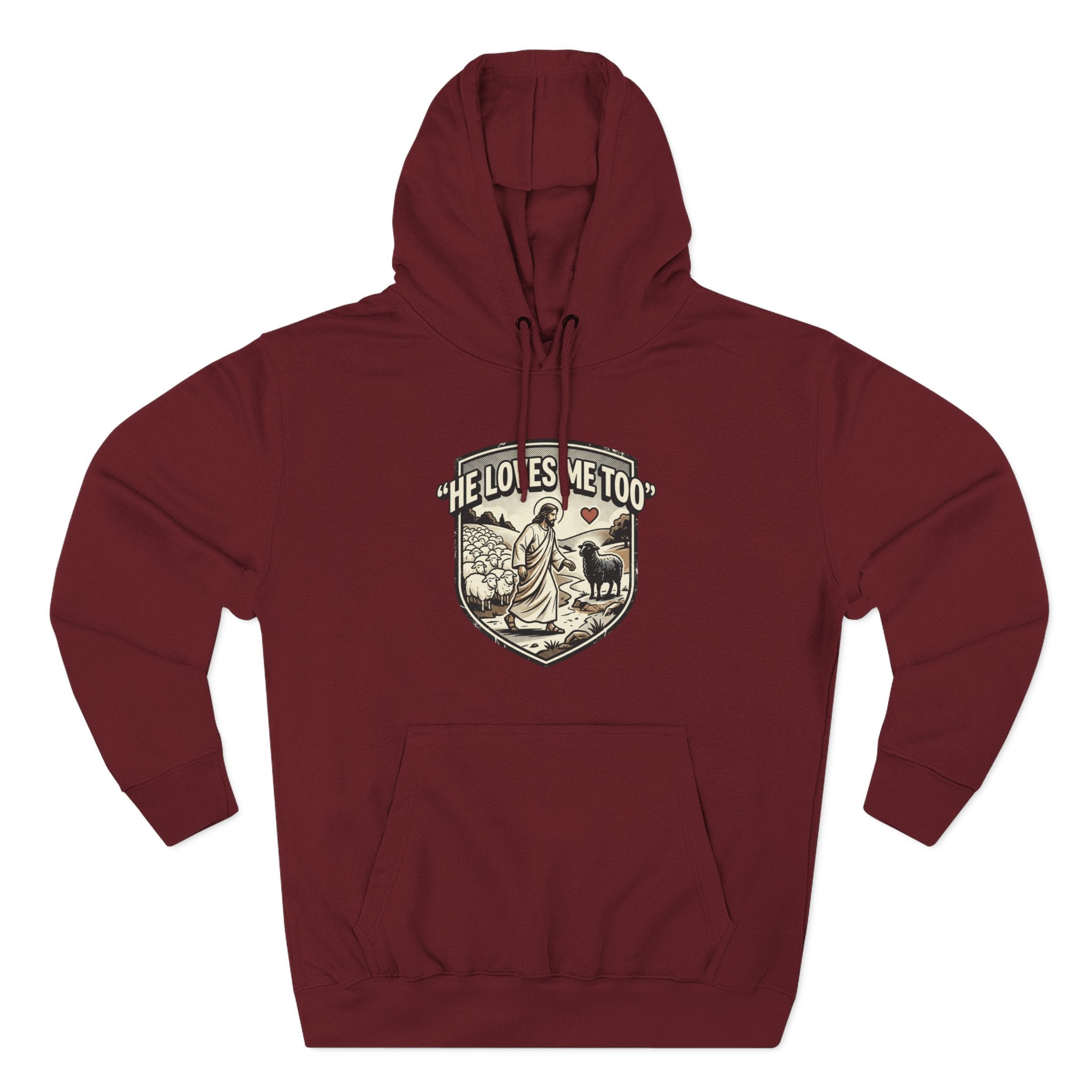 'He Loves Me Too' - Lonely Sheep Hoodie