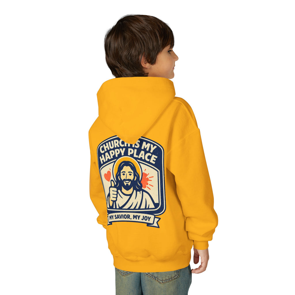 FTF - "Church Is My Happy Place" HTU - Youth Hoodie