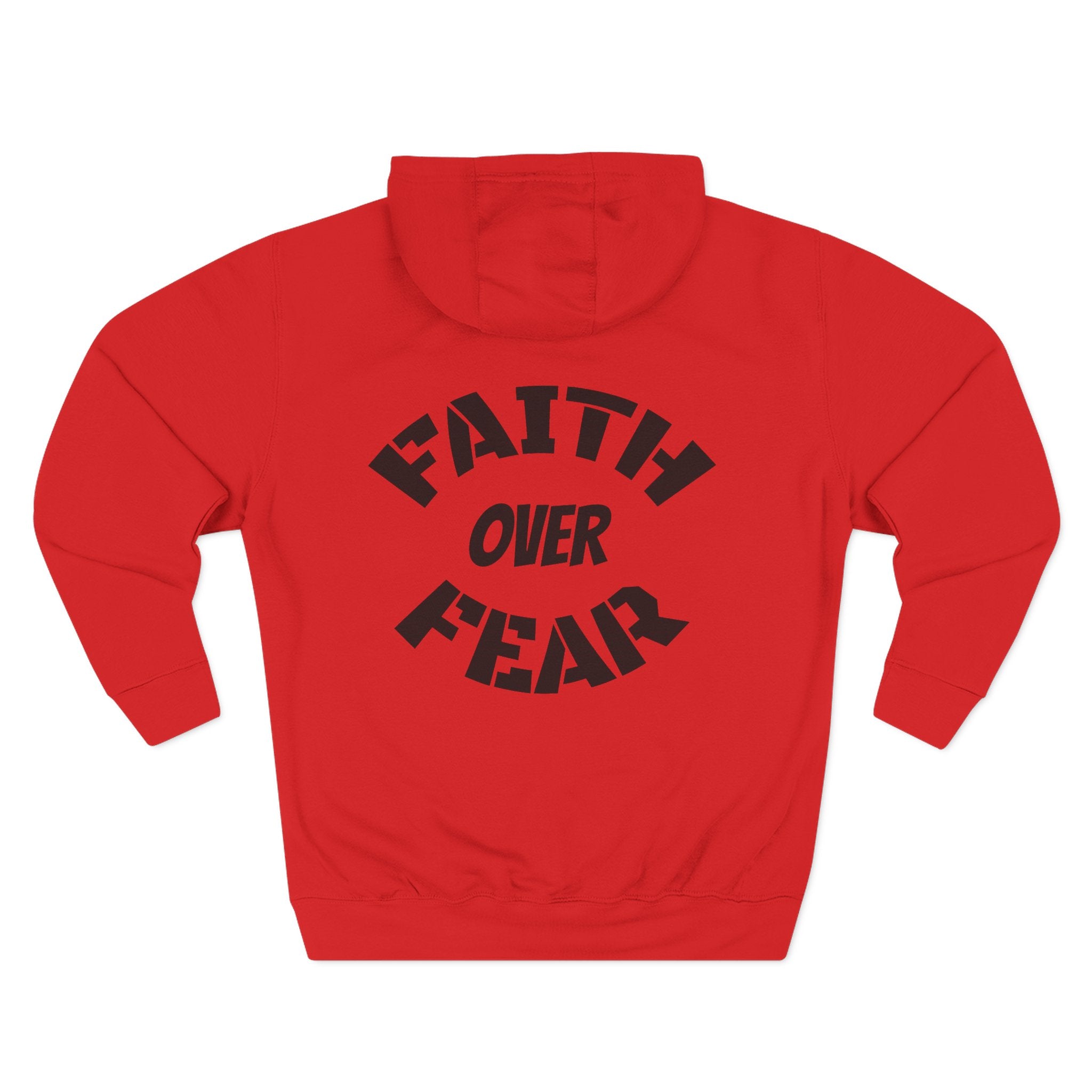 Faith Over Fear Hoodie — "For The Father" Christian Graphic Pullover
