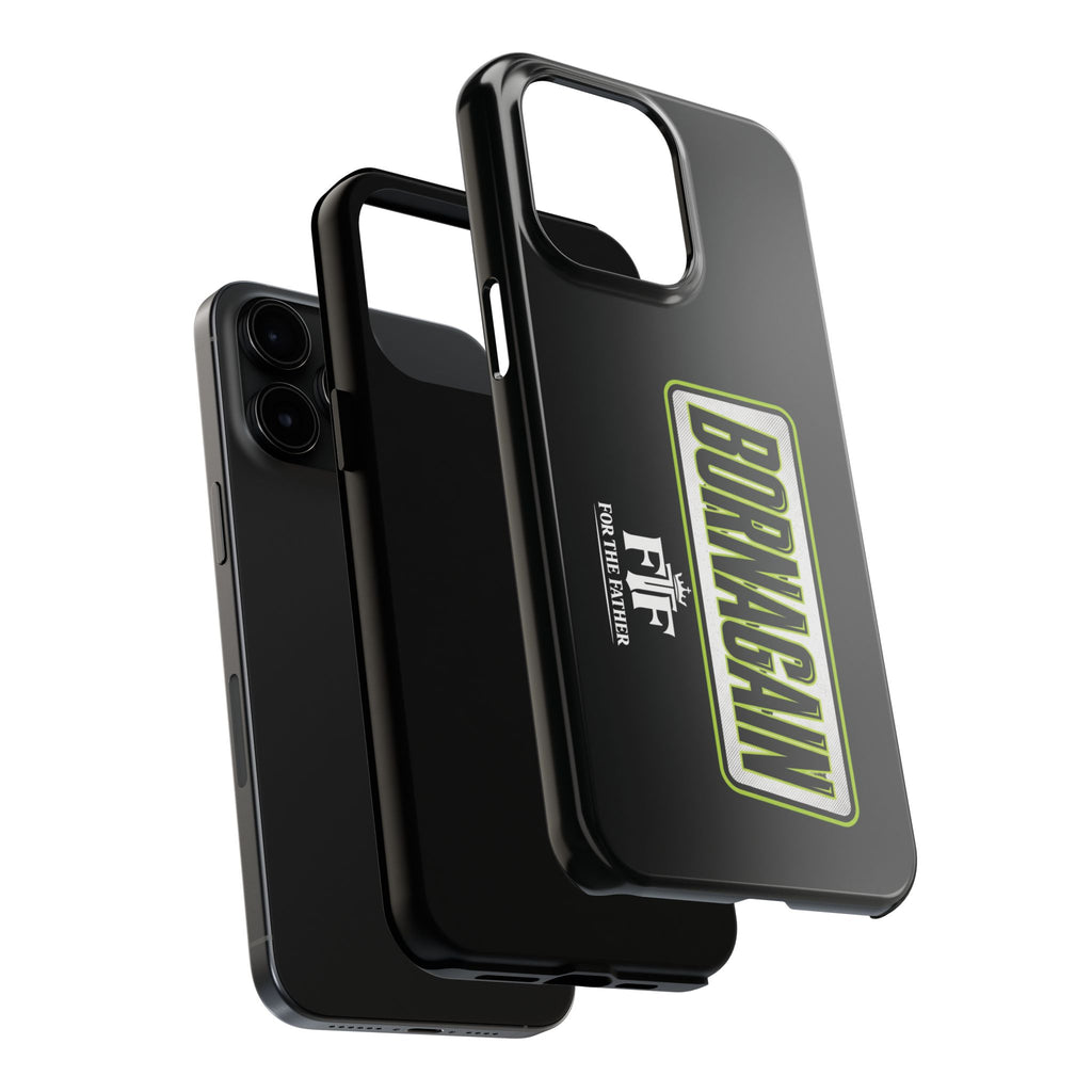 FTF - BORNAGAIN - Black Tough Phone Case